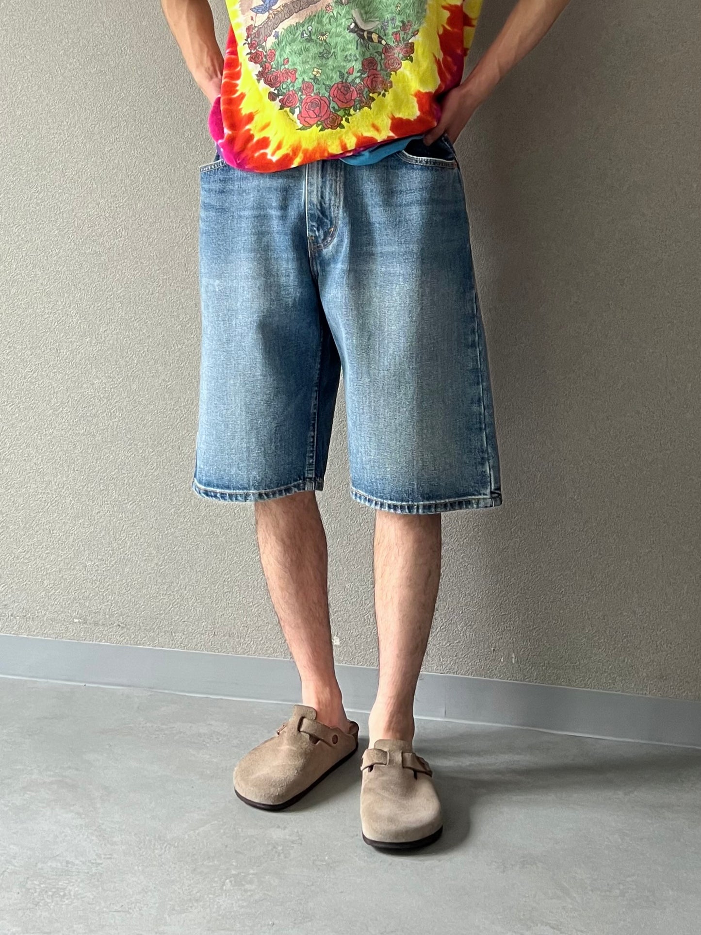 00's Levi's 569 denim shorts