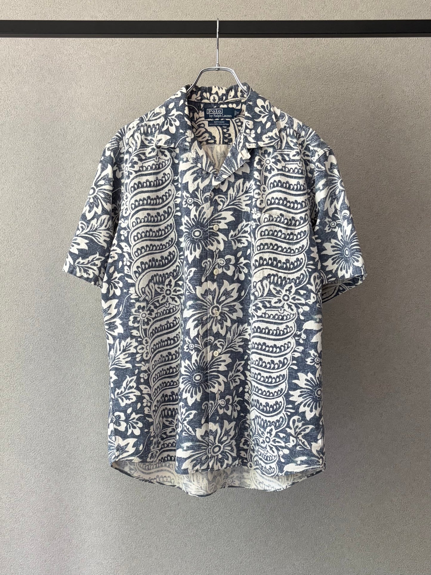90's Polo Ralph Lauren open collar shirt "BONNARD"