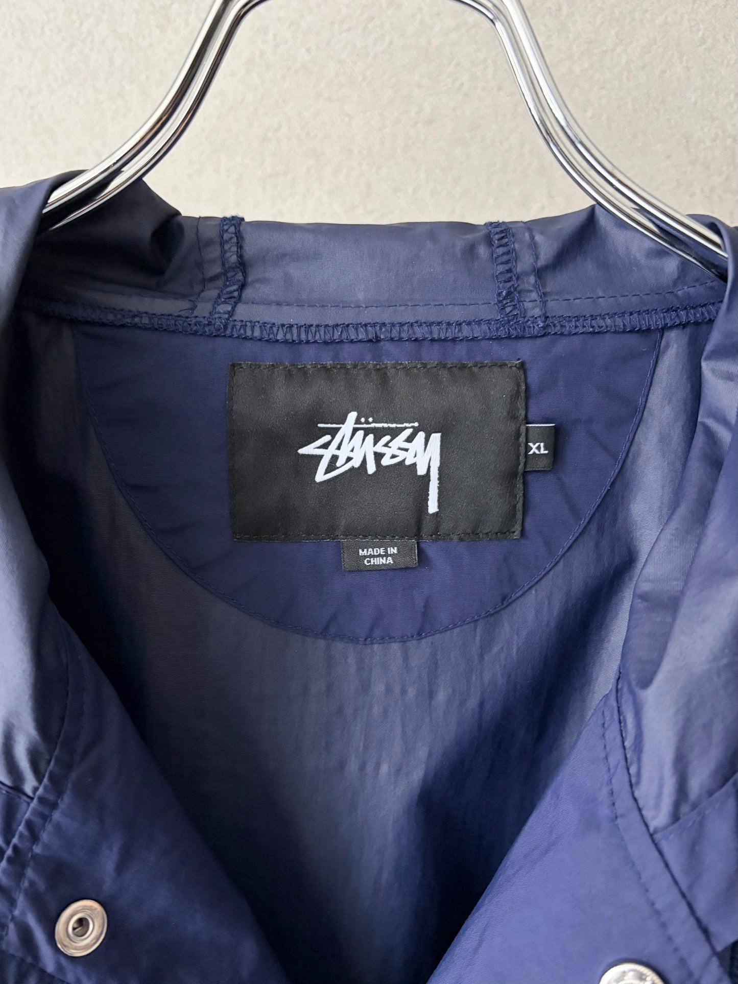 stussy nylon coat