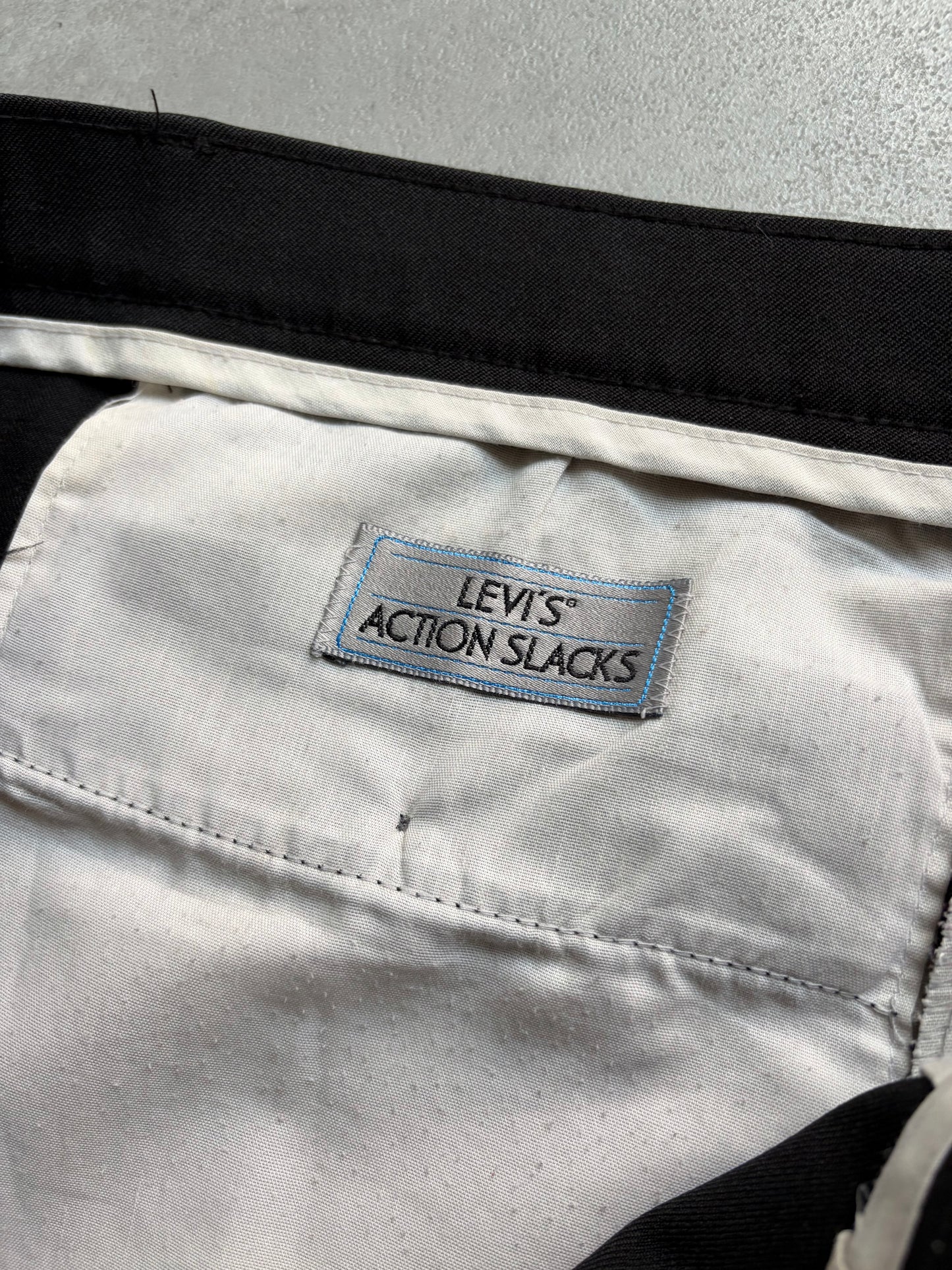 80's Levi's action slacks "Made in USA"