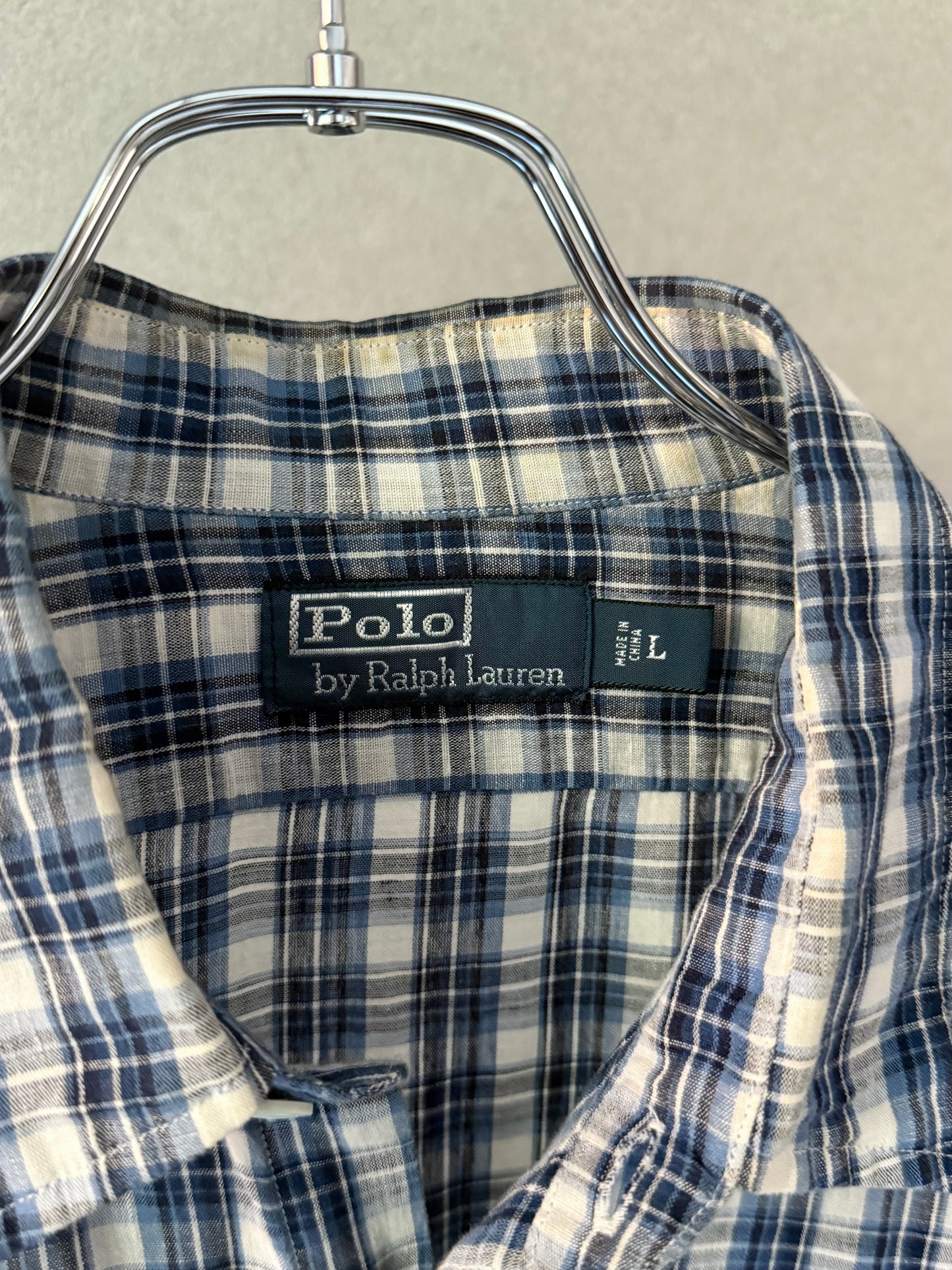 90's Polo Ralph Lauren linen cotton shirt