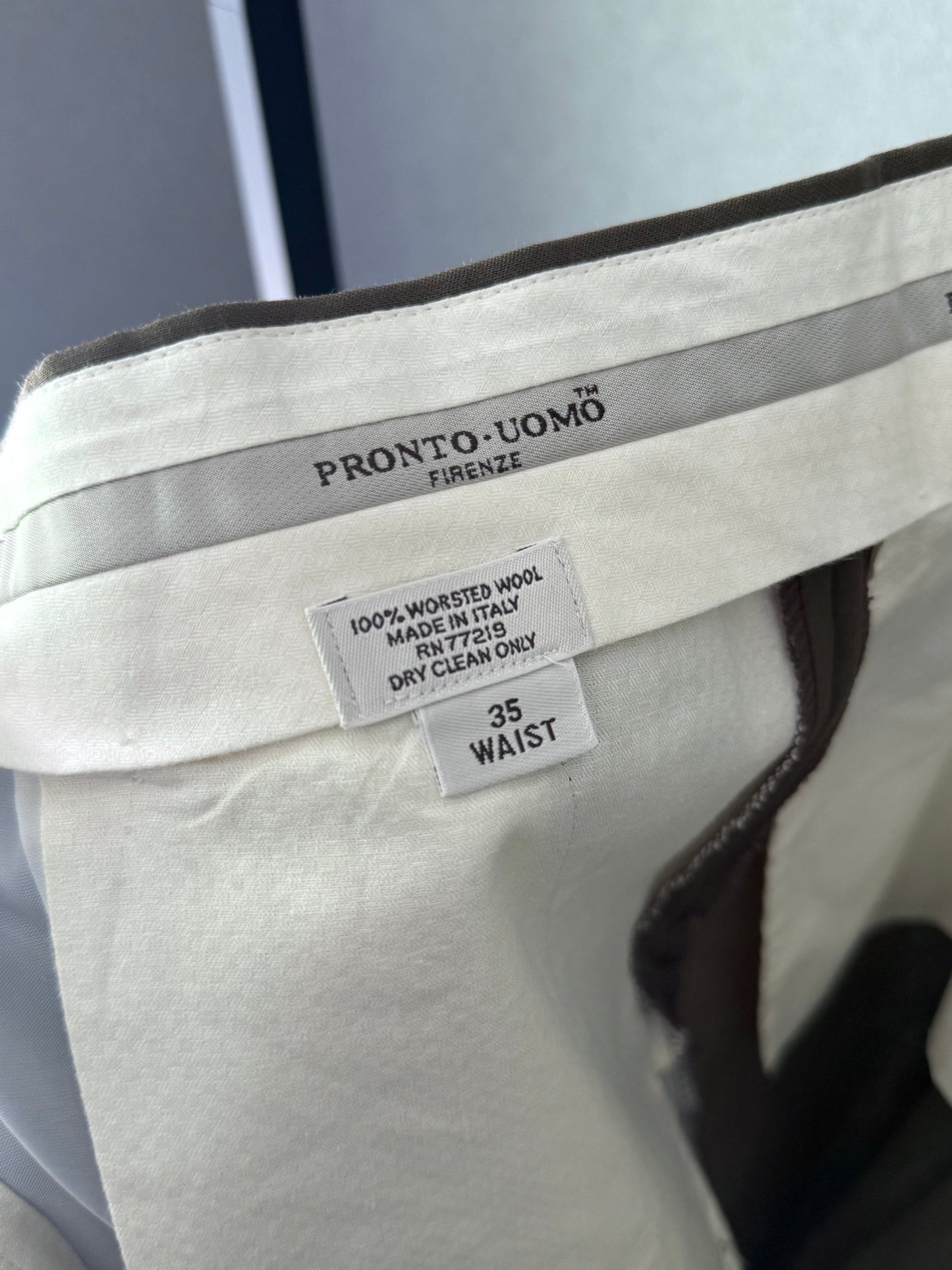 00's PRONT OUMO slacks "Made in ITALY"