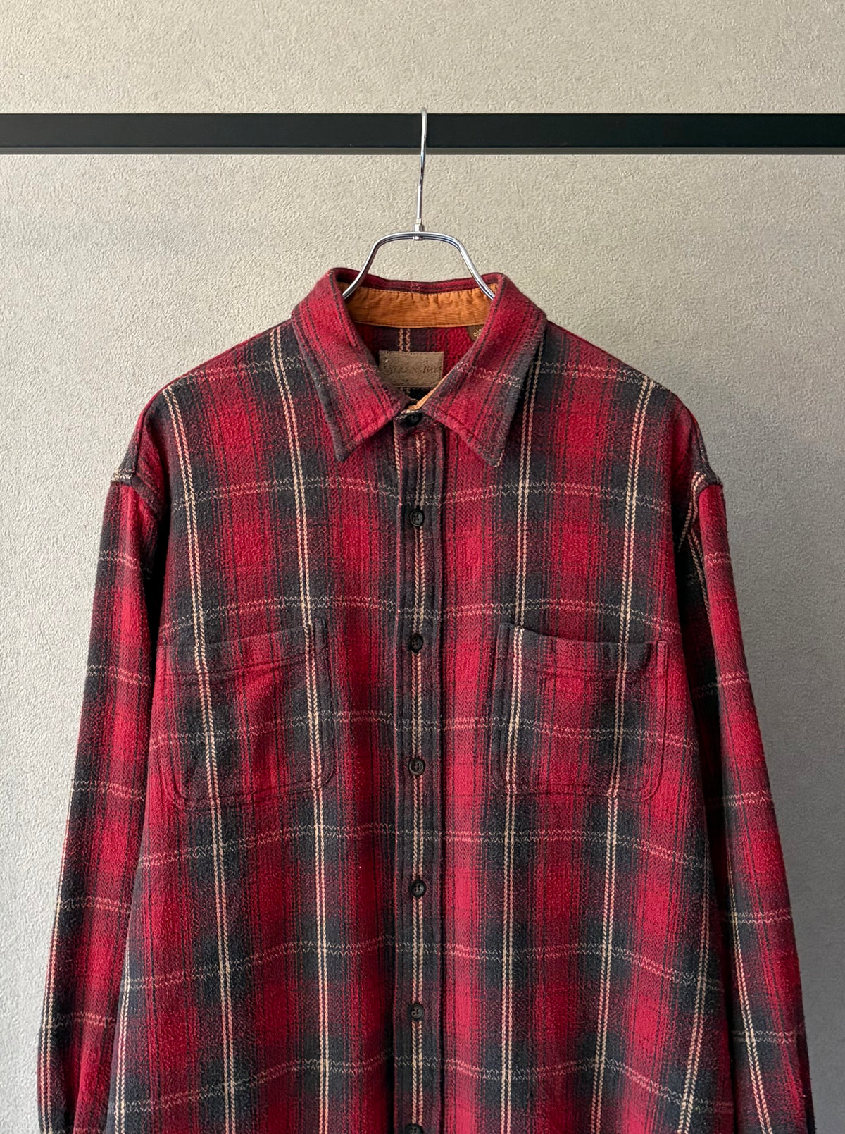 00's ST.JOHN'S BAY flannel shirt