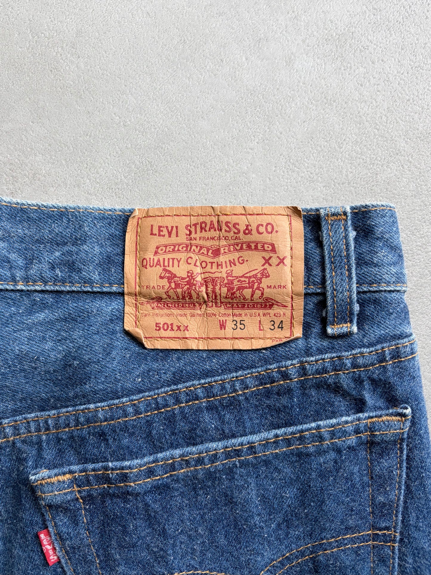 90's Levi's 501 denim pants "Made in USA"