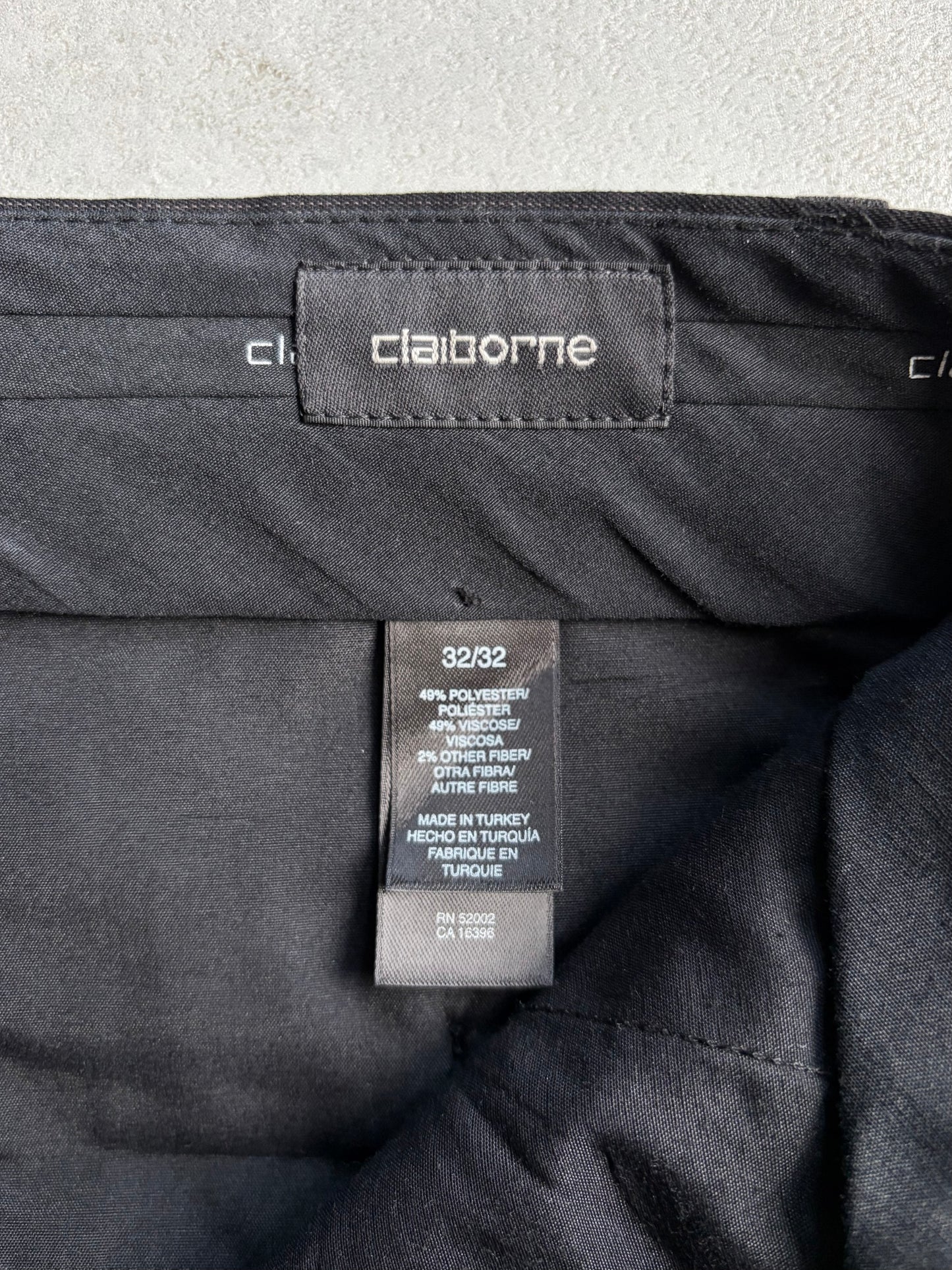 00's Claiborne rayon slacks