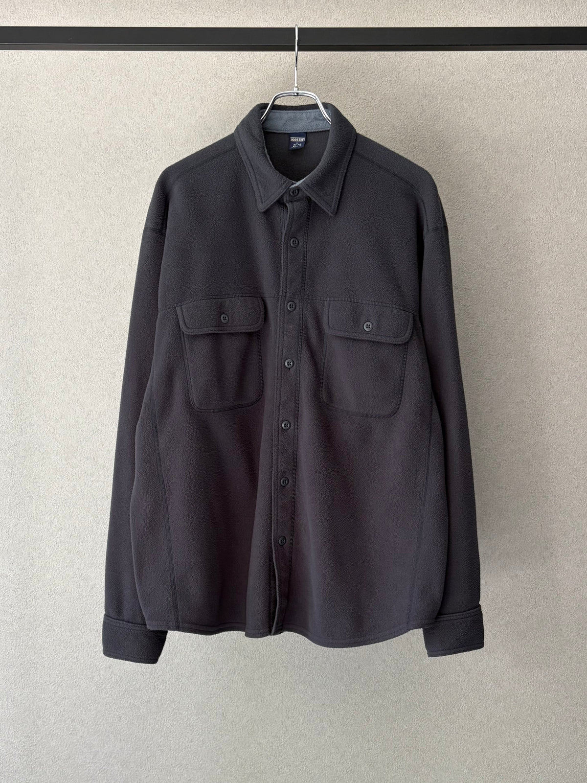 90's LANDS' END fleece shirt "Made in USA"