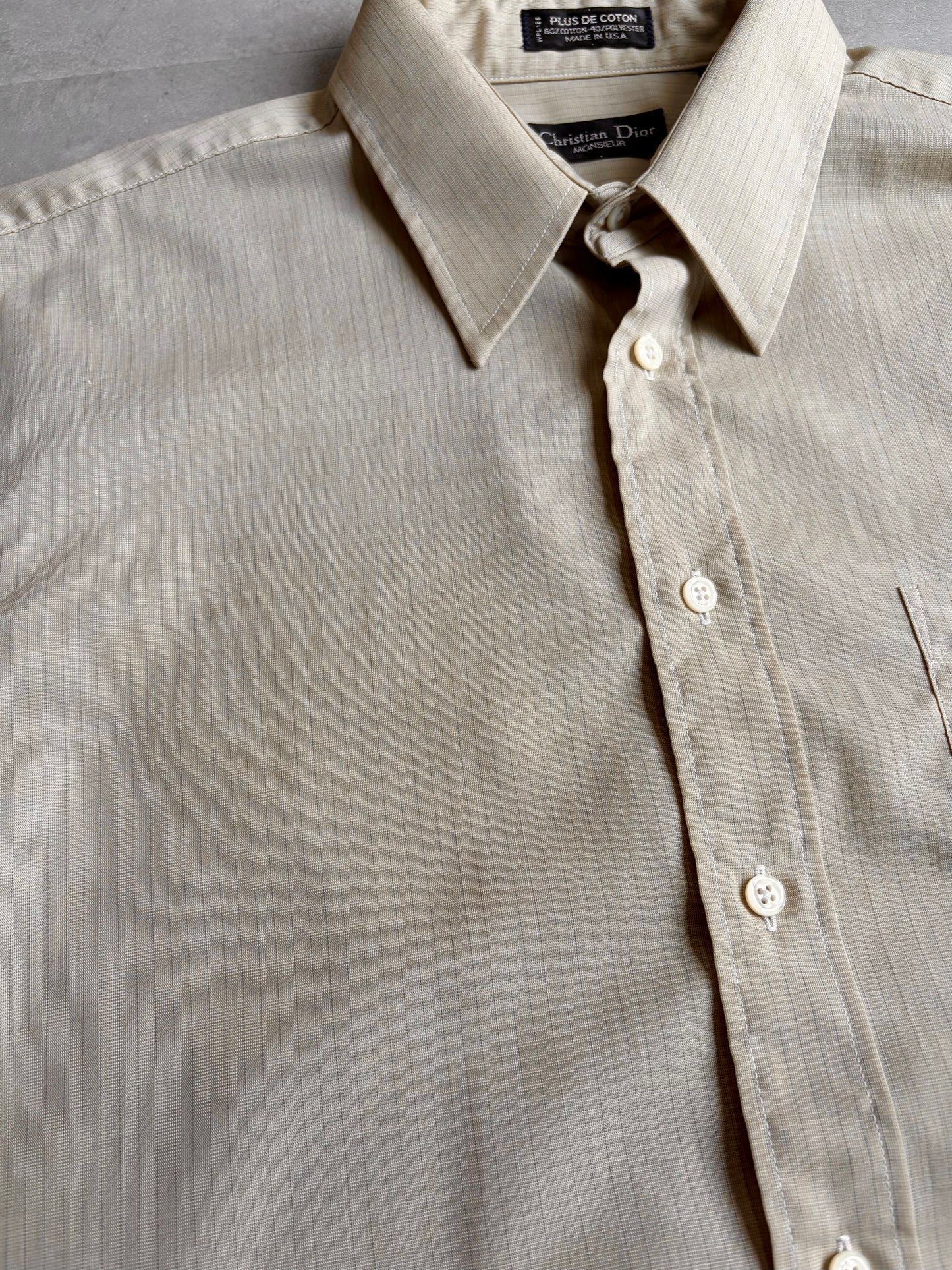 80's Christian Dior shirt "Made in USA"