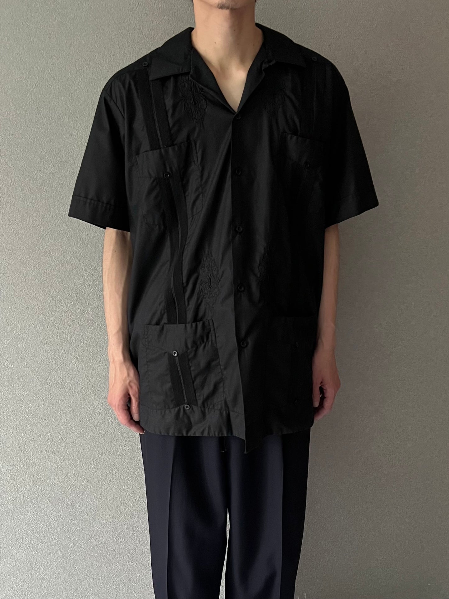 80's Yucateca guayabera shirt