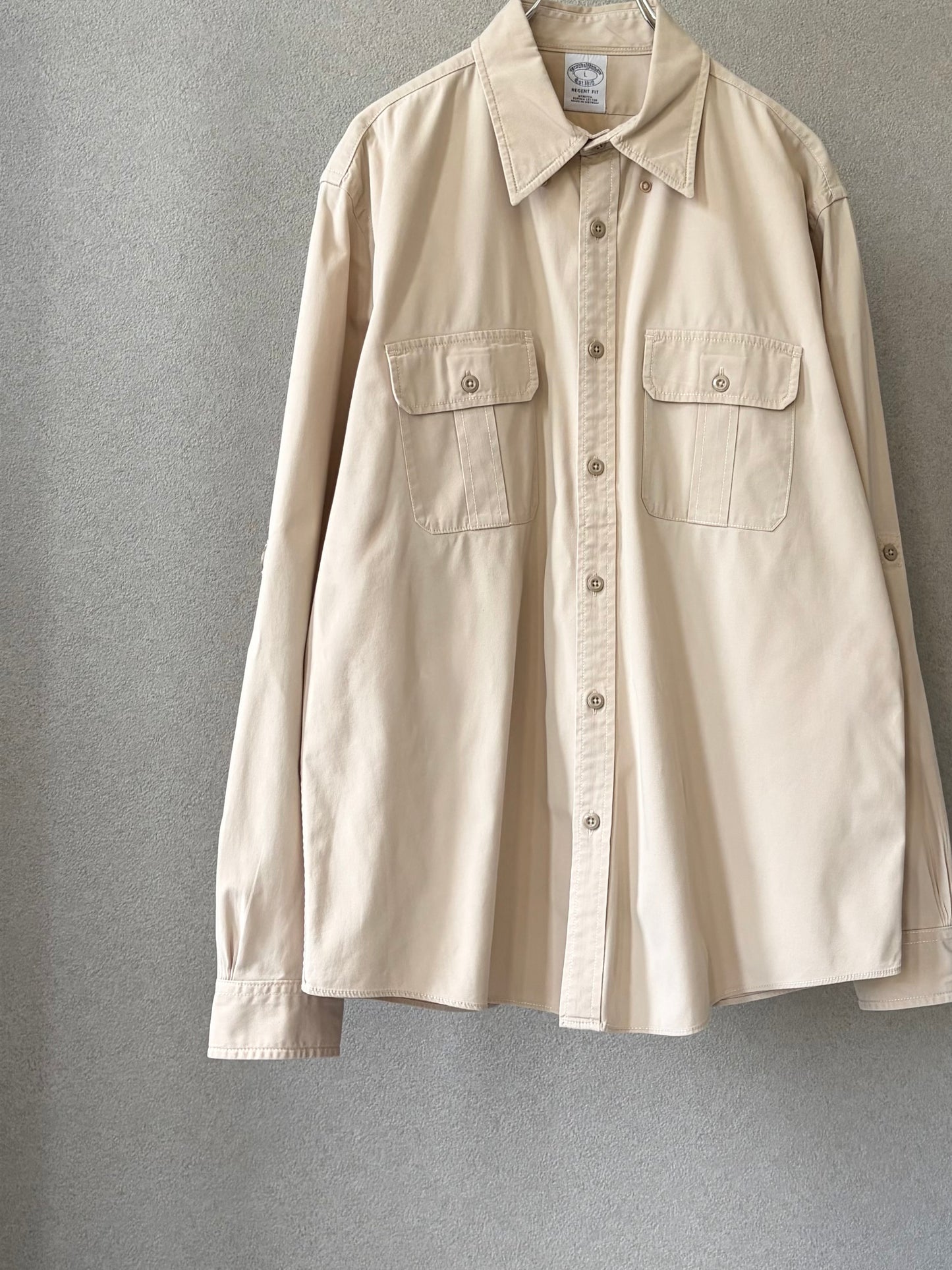 00's Brooks Brothers safari shirt