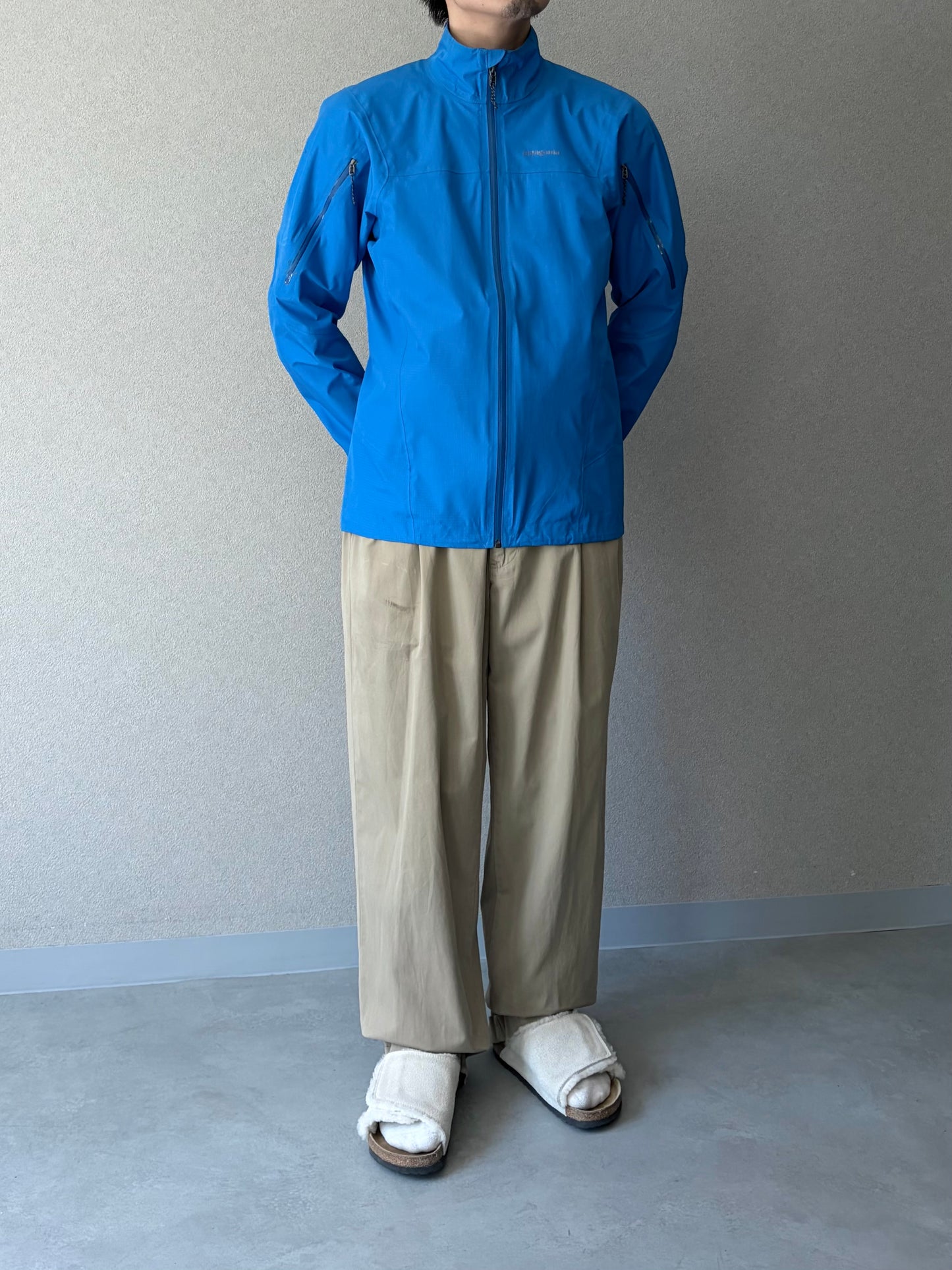 10's patagonia GORE-TEX nylon jacket