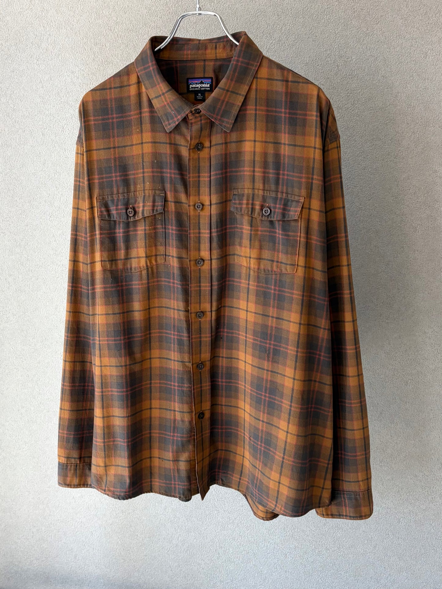 00's patagonia flannel shirt