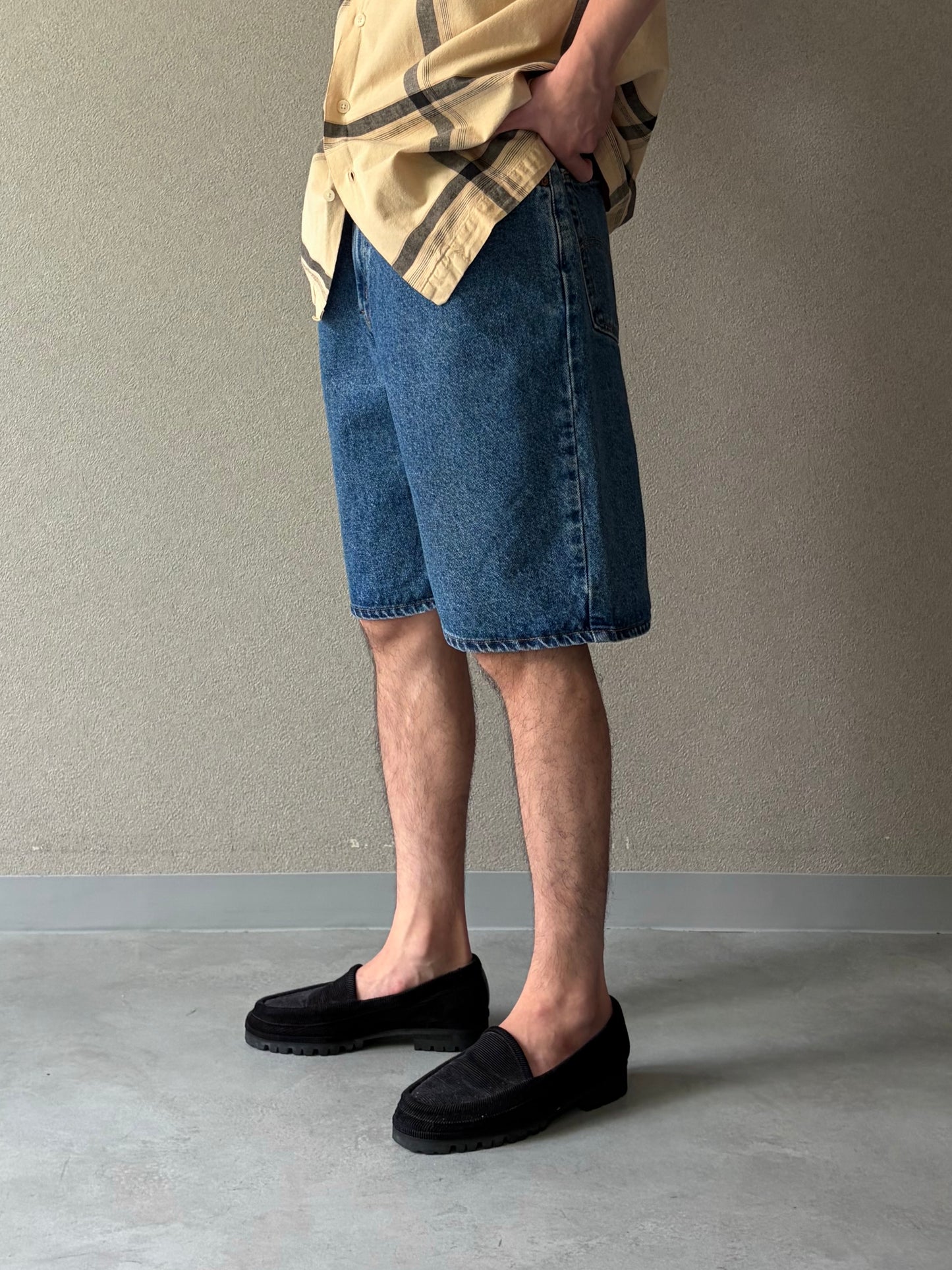 00's Levi's 550 denim shorts “Made in MEXICO”
