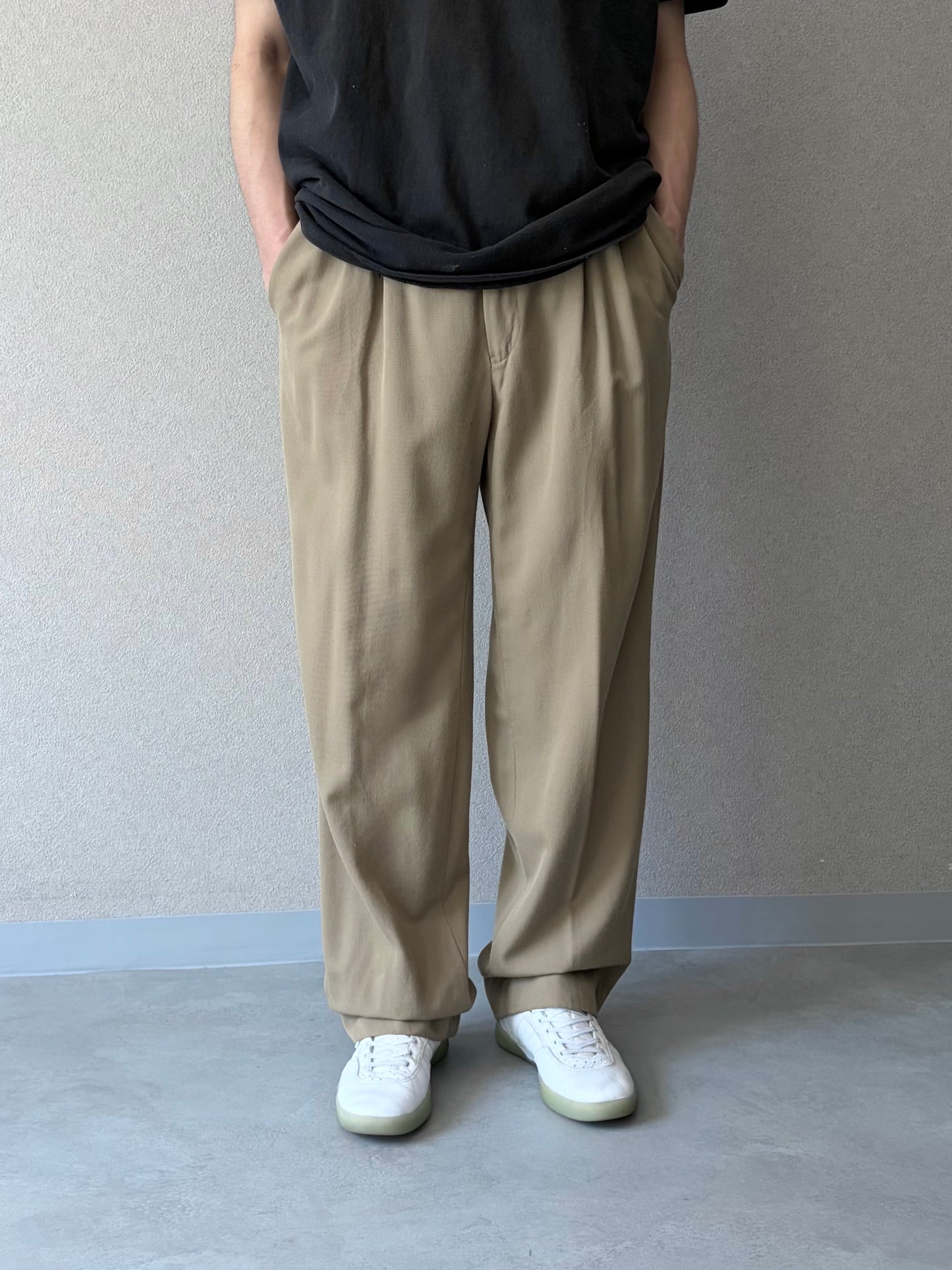 80's GIVENCHY wool slacks "Made in USA"