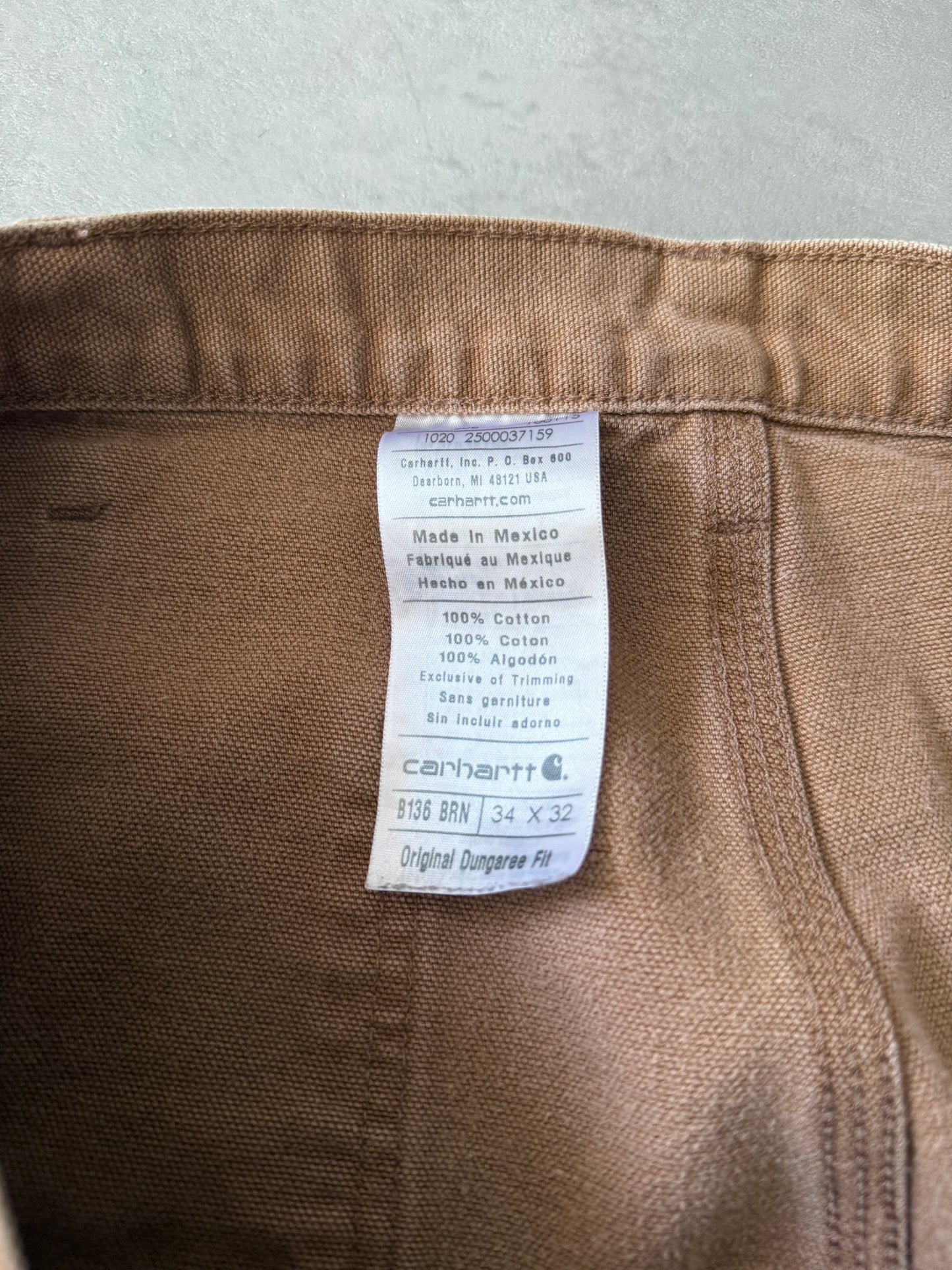 00's carhartt double knee painter pants