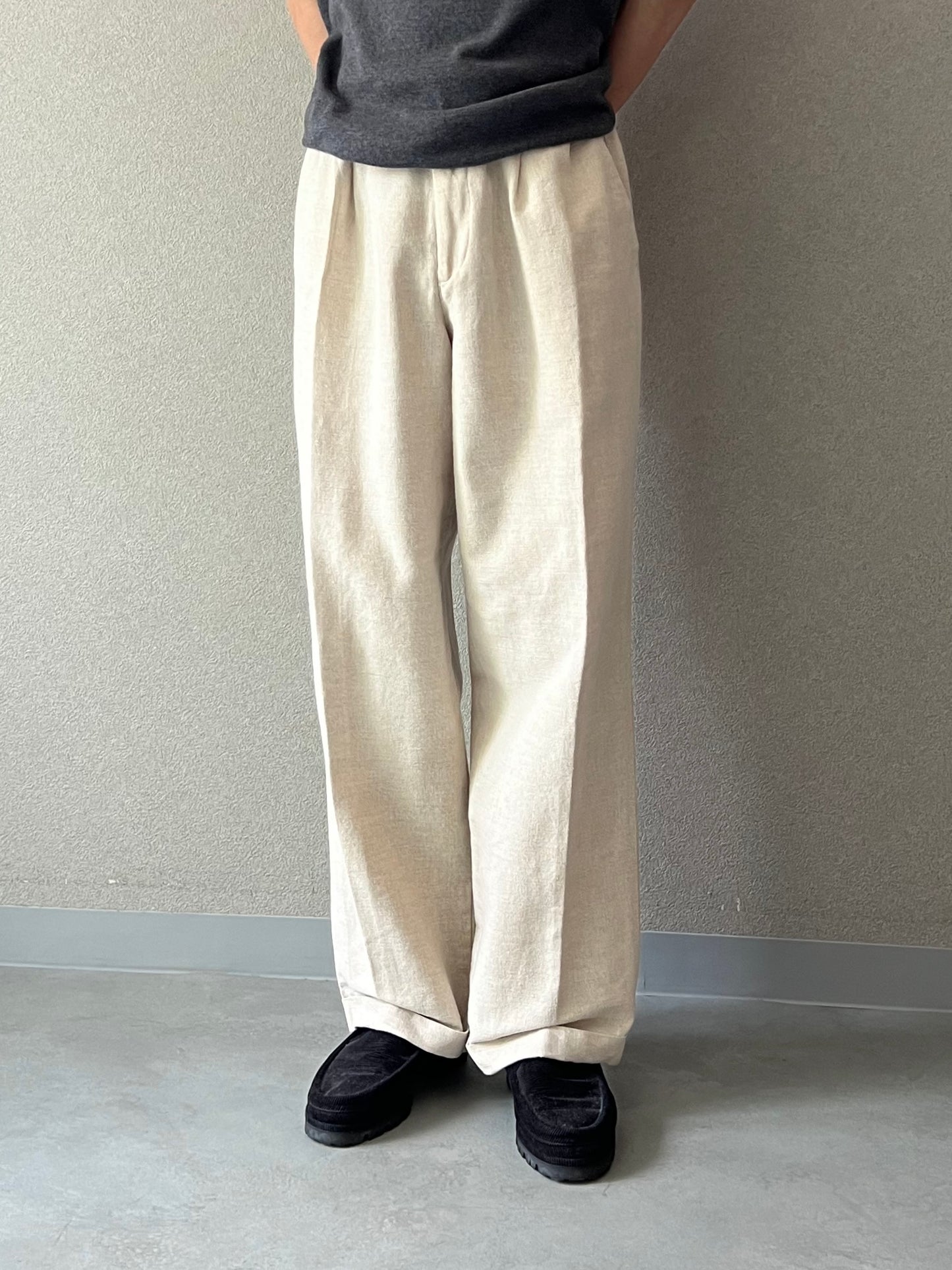 00's Dockers linen×cotton slacks