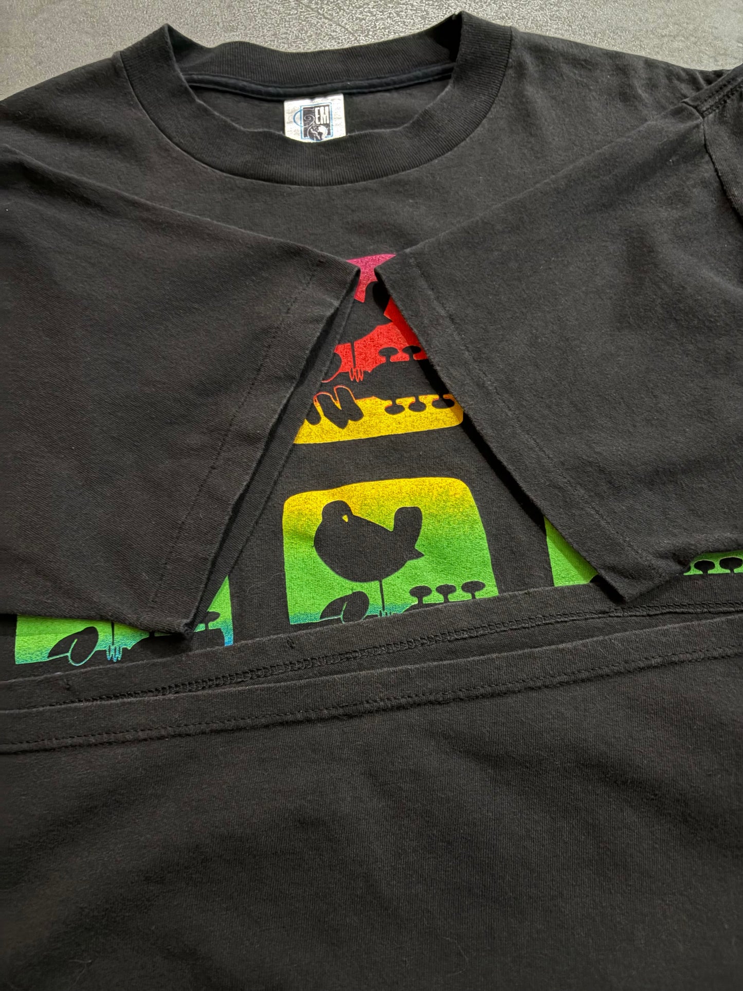 90's Woodstock music t-shirt “made in USA”