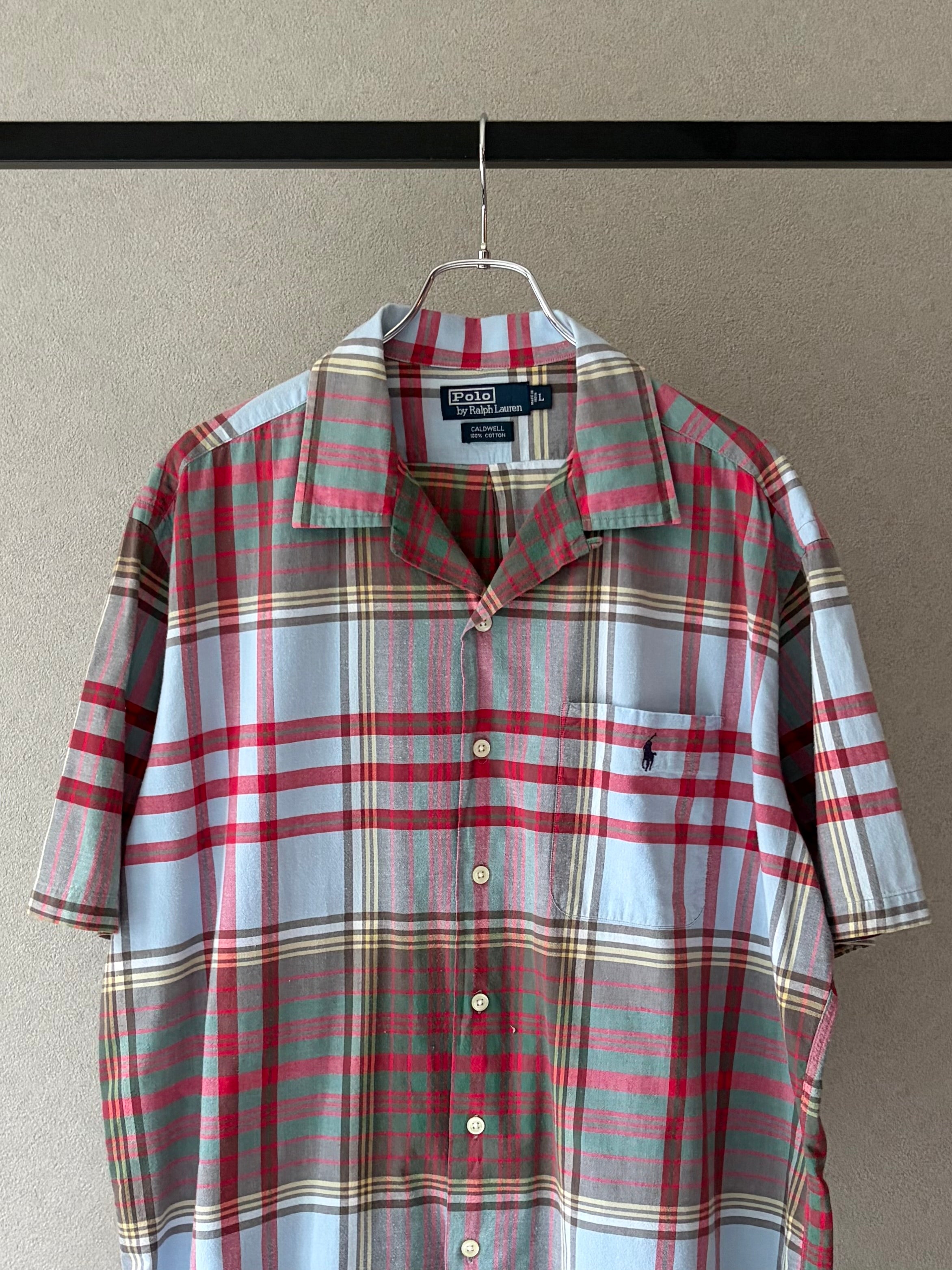 90's Polo Ralph Lauren open collar shirt 