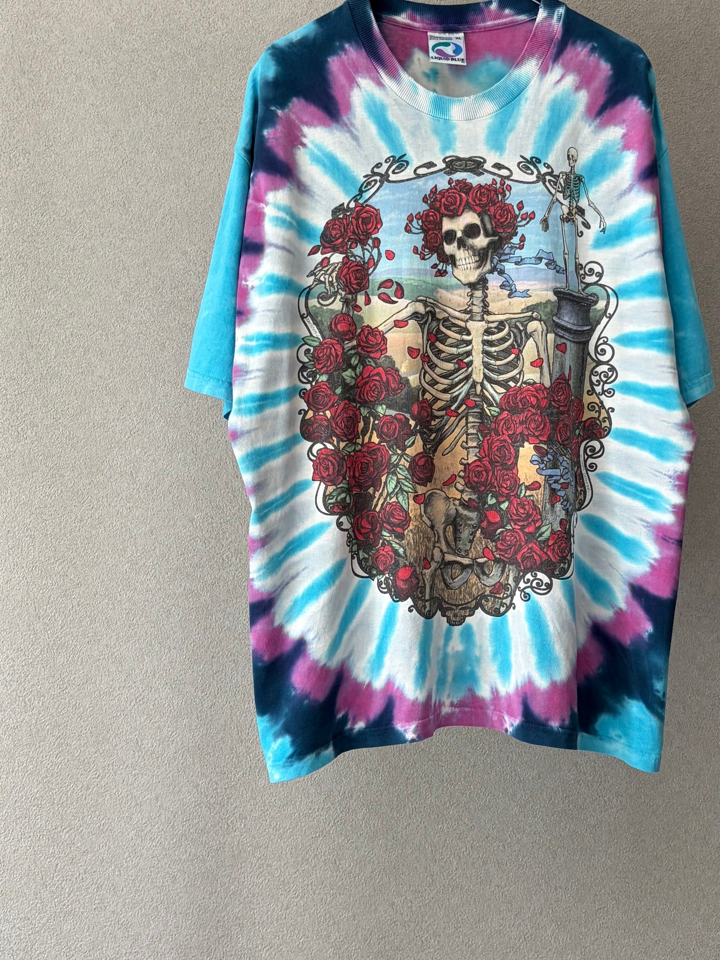 90's Grateful Dead LIQUID BLUE t-shirt