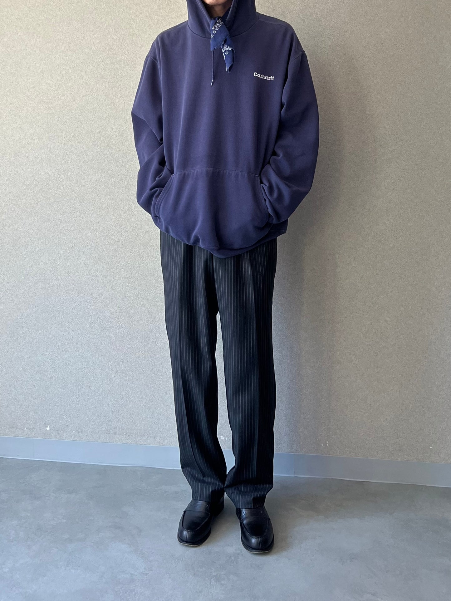 90's ARMANI COLLEZIONI wool slacks "Made in ITALY"