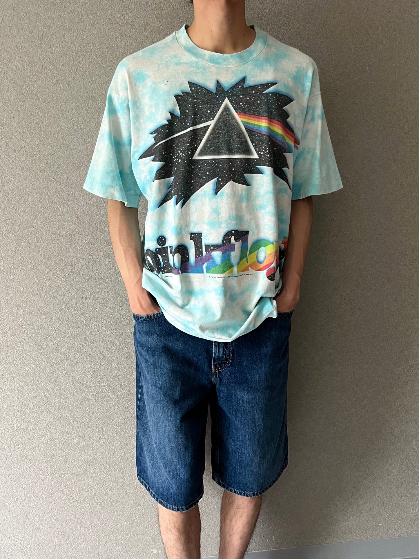 90's Pink Floyd x LIQUID BLUE t-shirt "Made in USA"