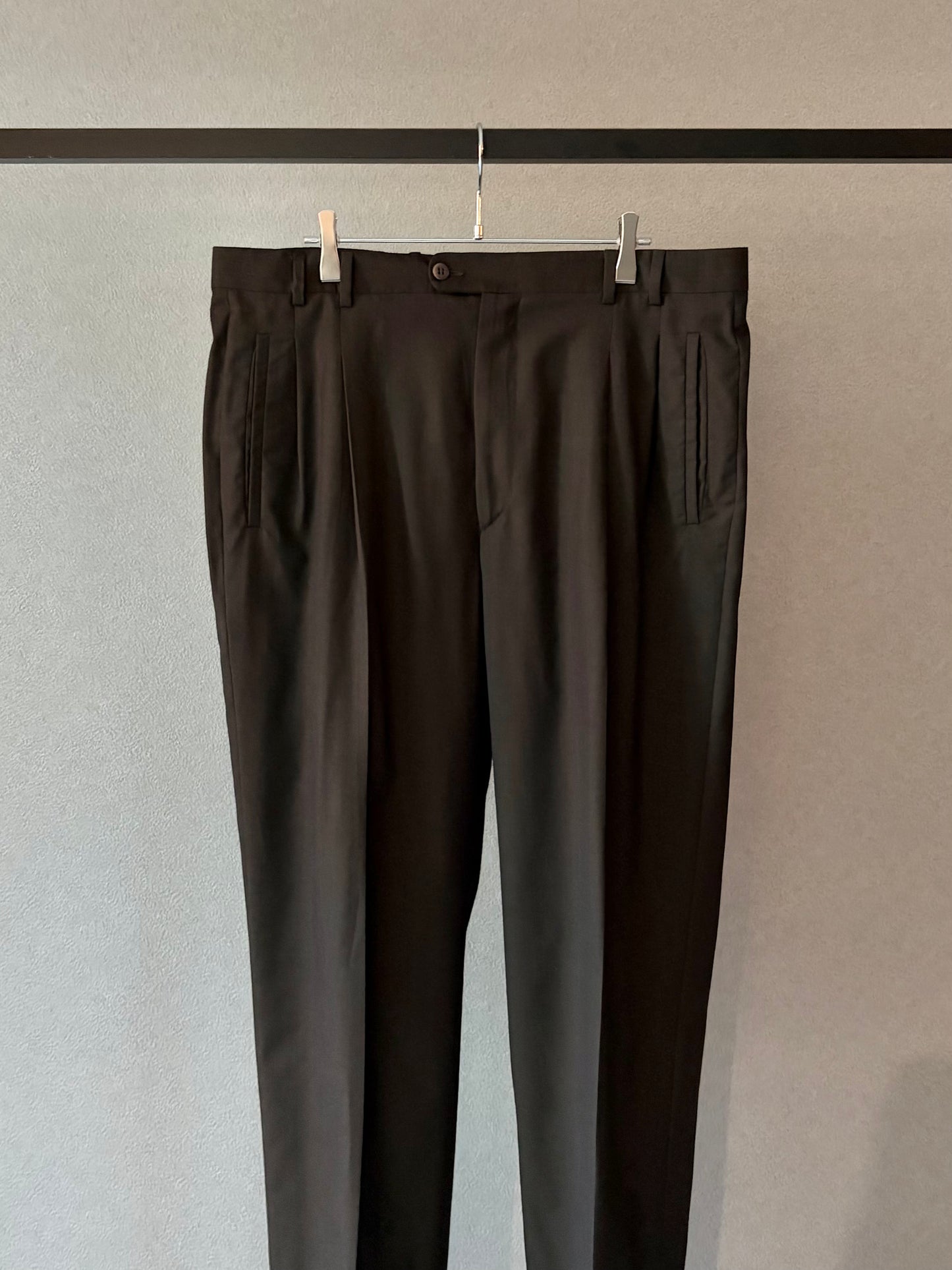 80's〜 Zanella wool slacks "Made in ITALY"