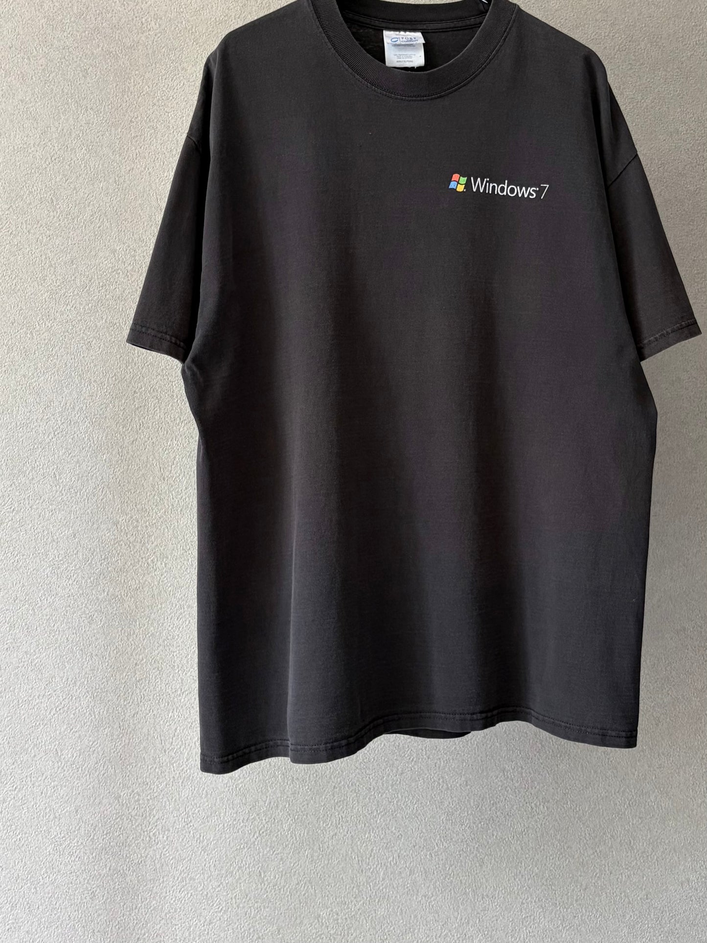 00's Windows 7 print t-shirt