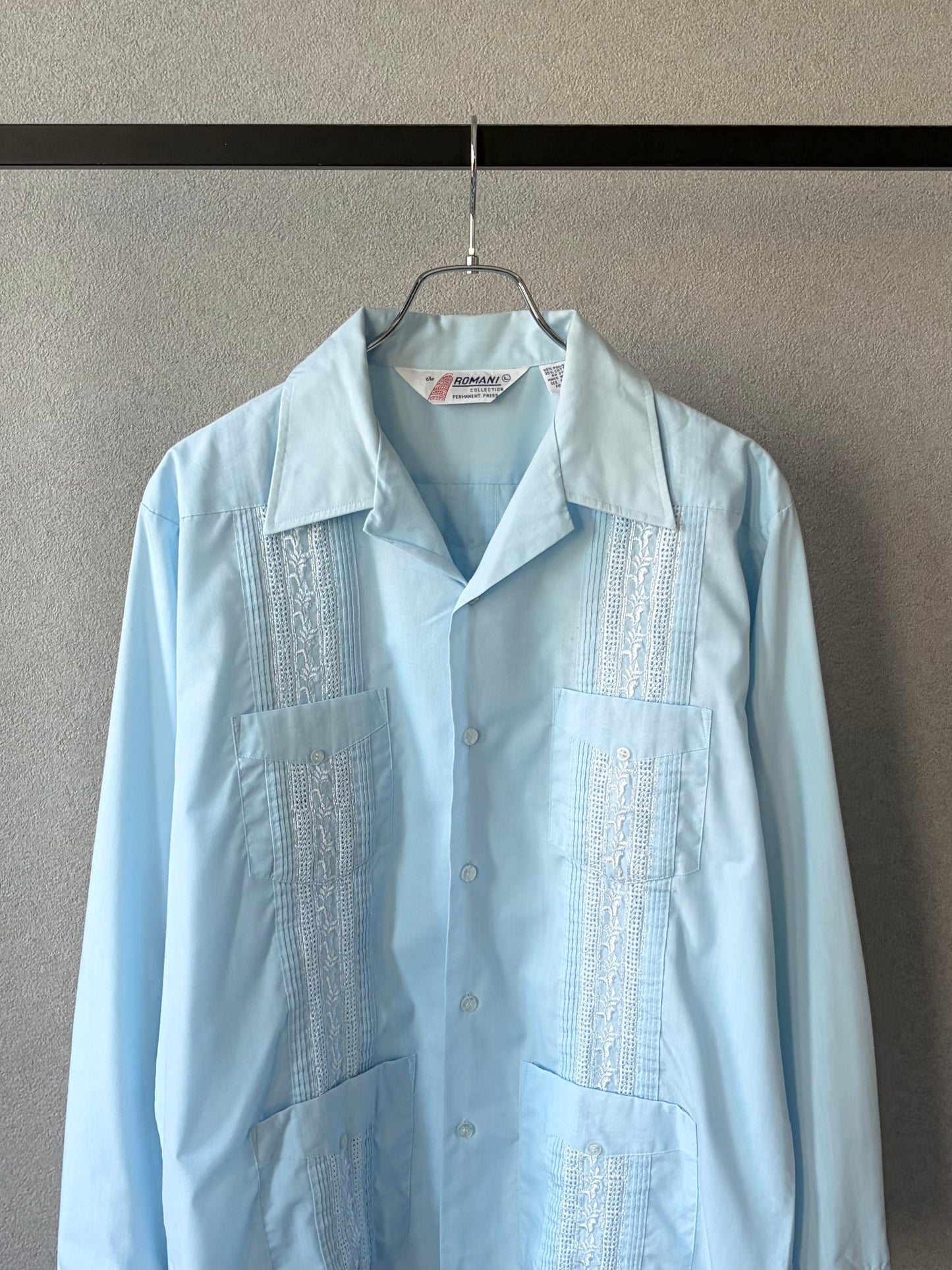 80's ROMANI guayabera shirt