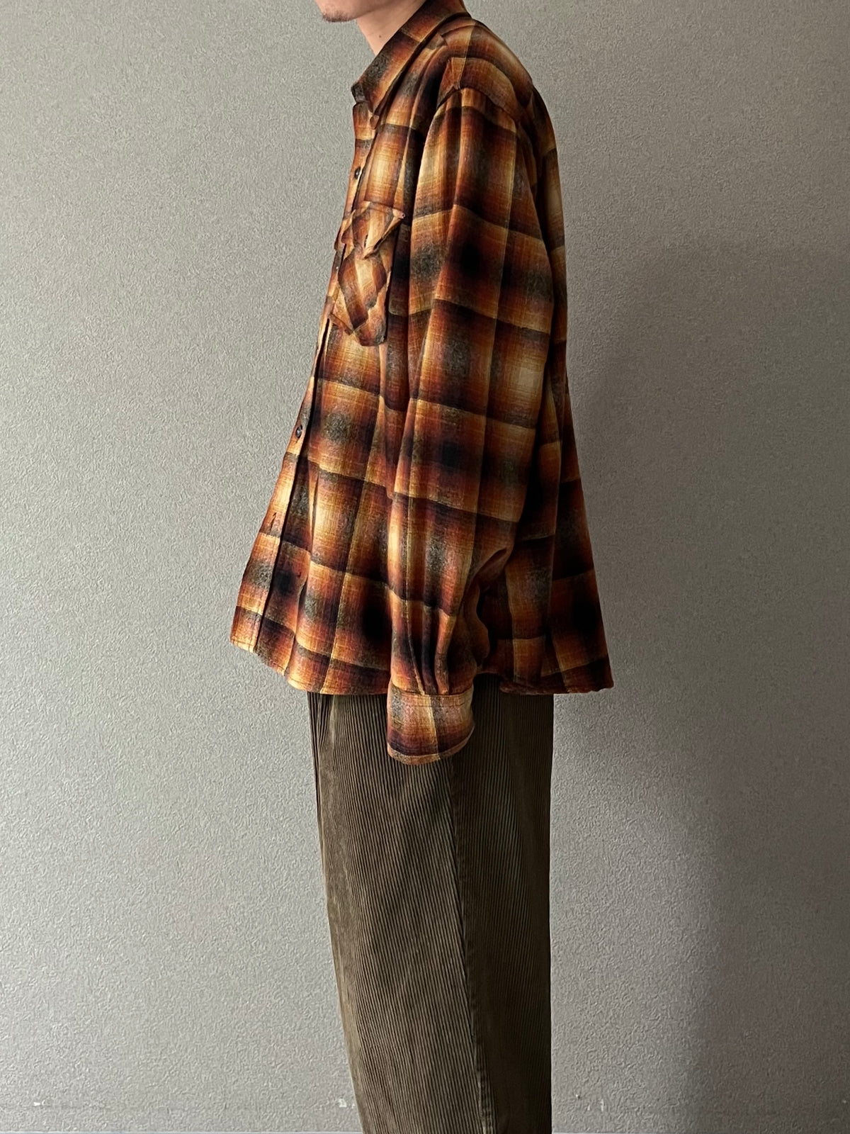 70's WOODLAND wool shirt