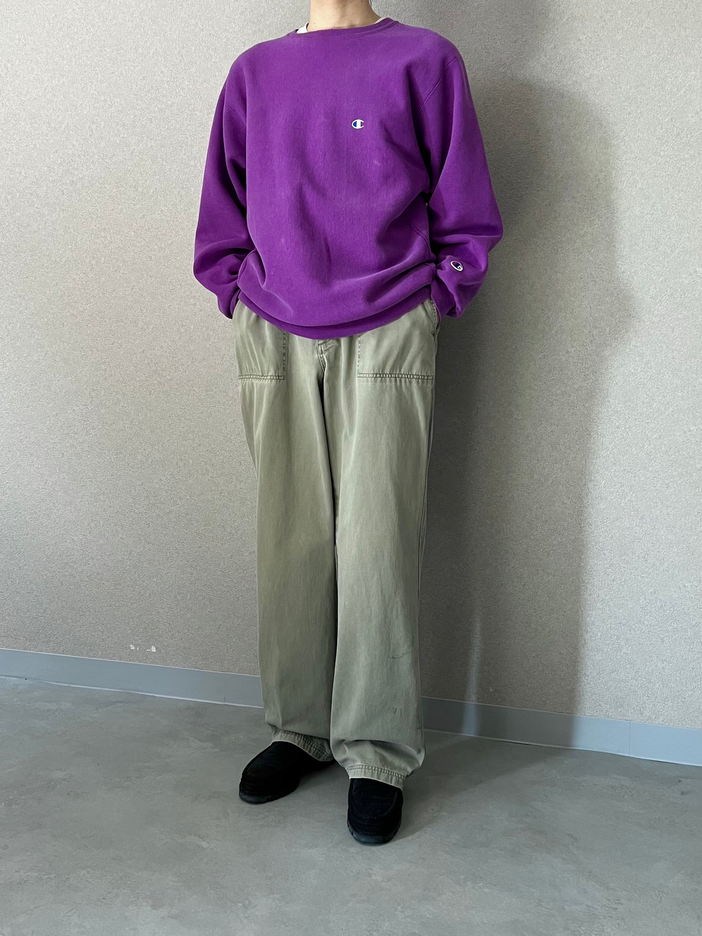 90's Champion REVERSE WEAVE sweater "Made in USA"