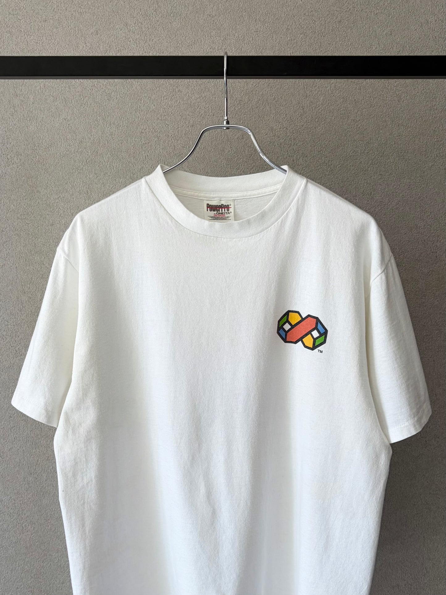 90's Microsoft print t-shirt "Made in USA"