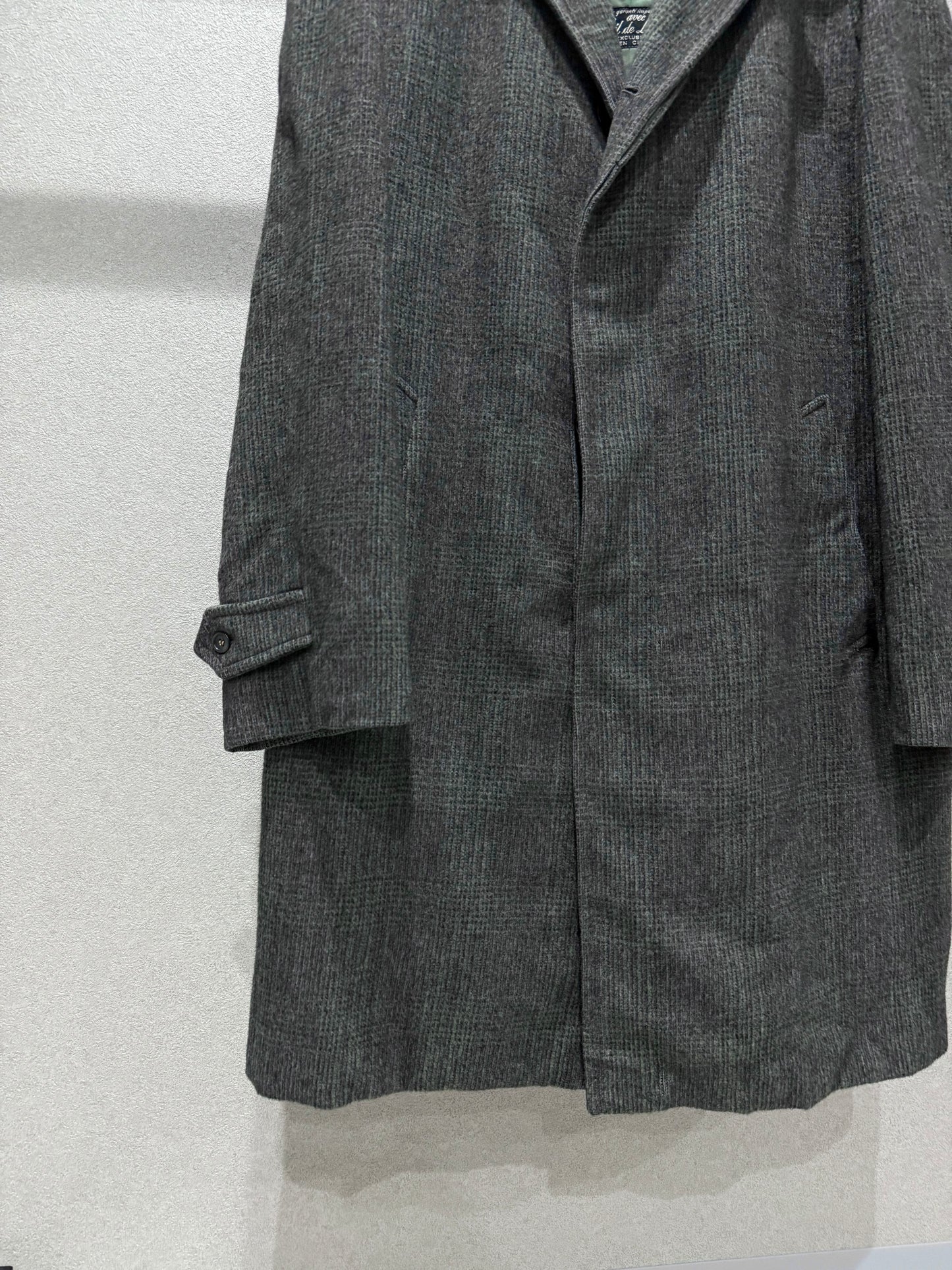 60's VINTAGE wool chester coat