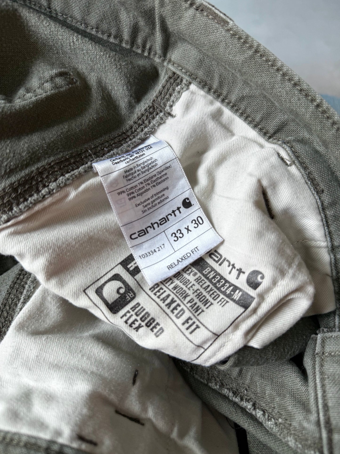 00's carhartt double knee painter pants