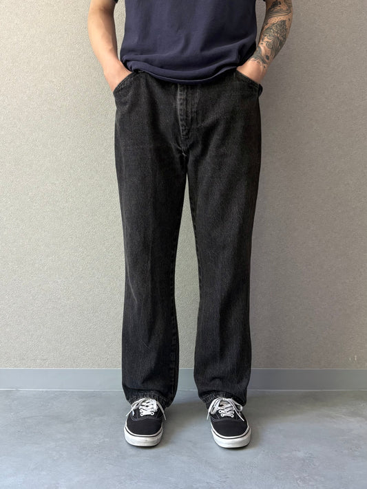 80's〜 RUSTLER yarn dyed denim pants "Made in USA"