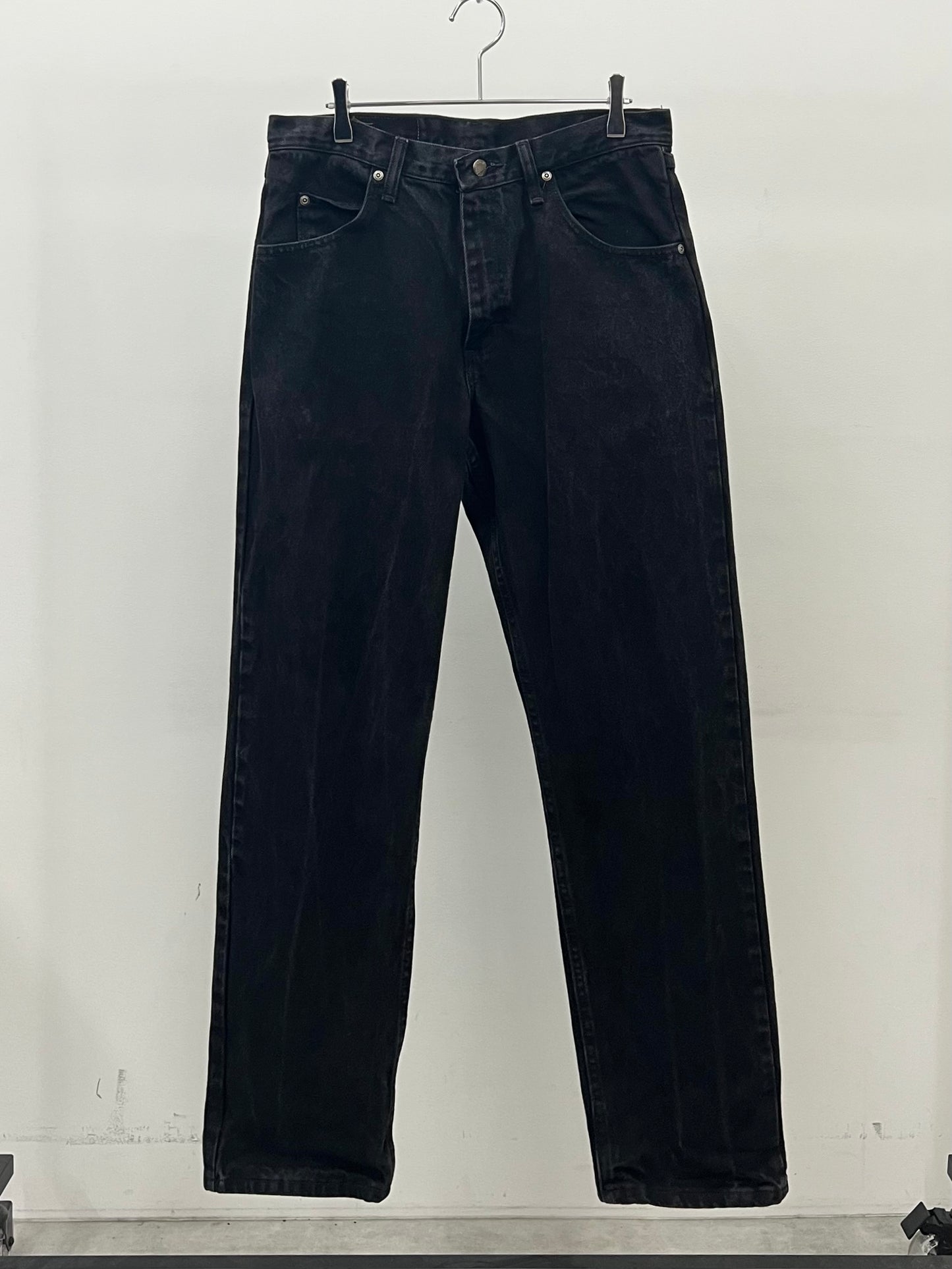 00's Wrangler black denim pants