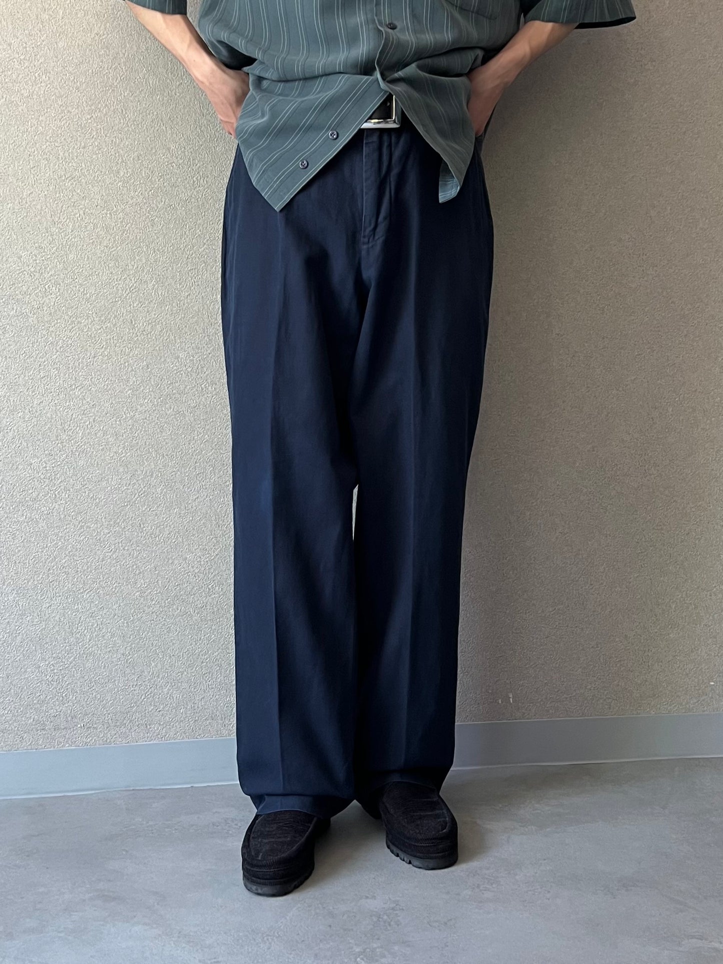 00's Polo Ralph Lauren linen×cotton slacks