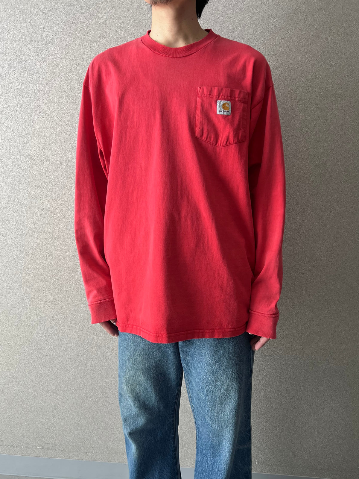 90's〜 carhartt L/S t-shirt
