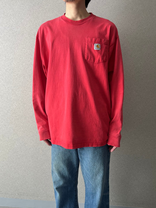90's〜 carhartt L/S t-shirt