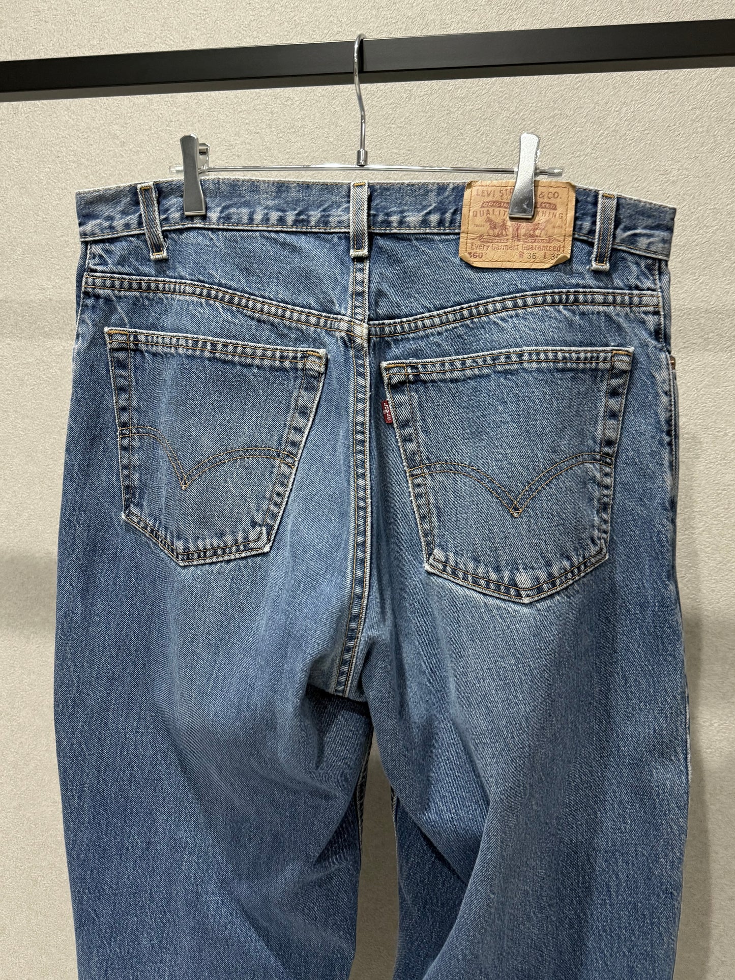 90's Levi's 560 denim pants "Made in USA"
