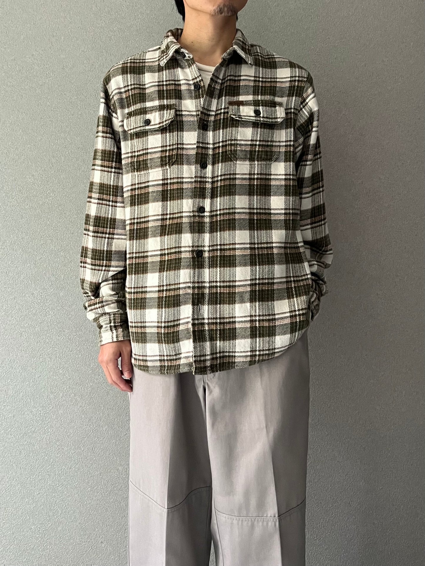 00's ORVIS flannel shirt
