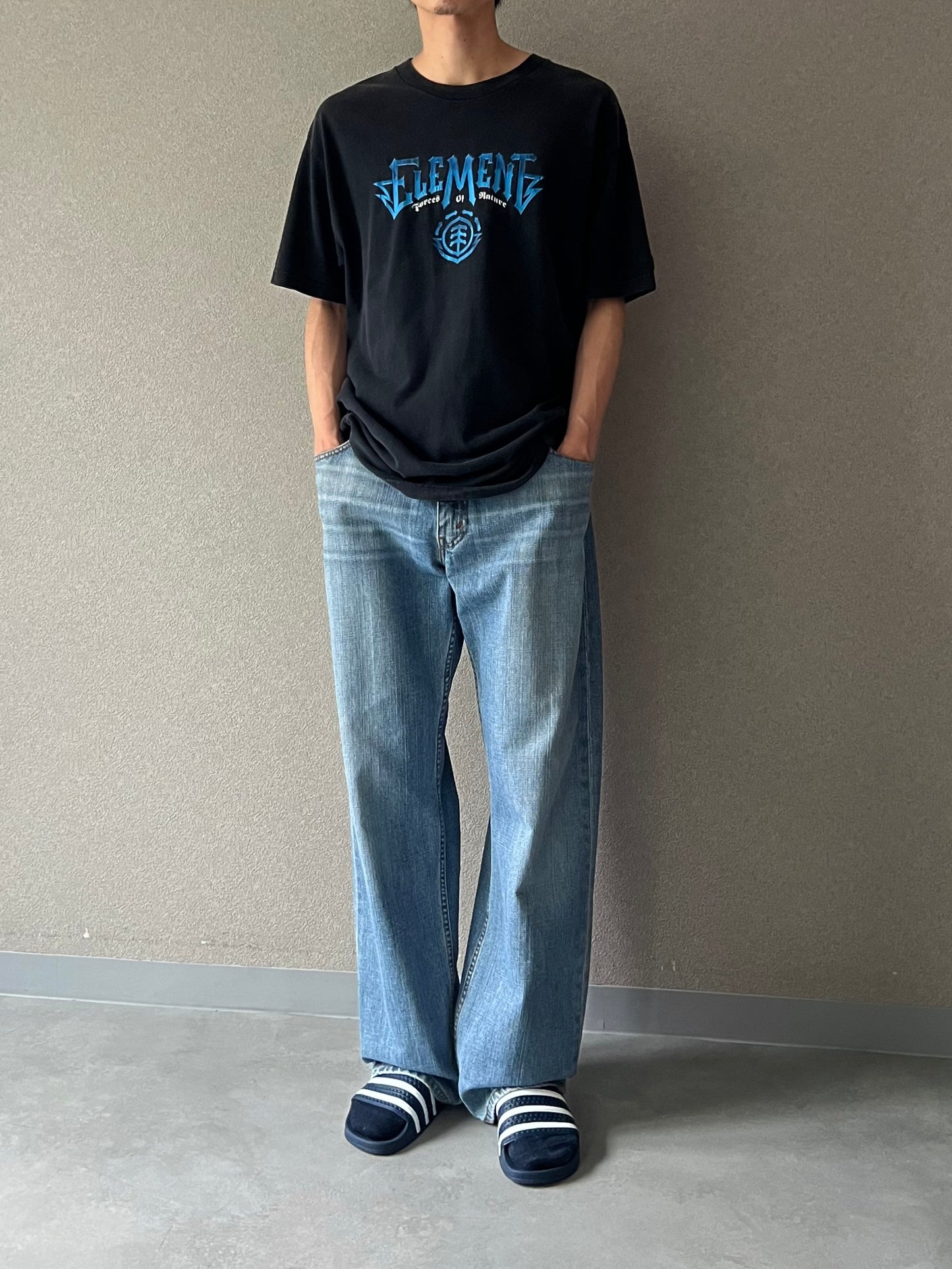 90's〜 ELEMENT skate t-shirt