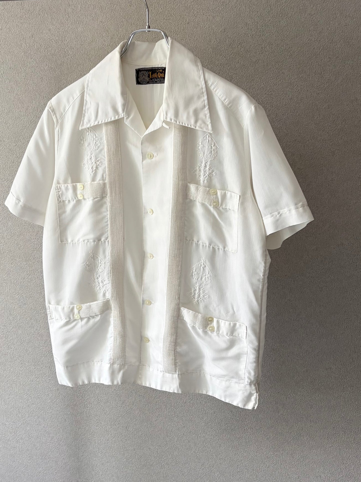 80's LOL BA guayabera shirt