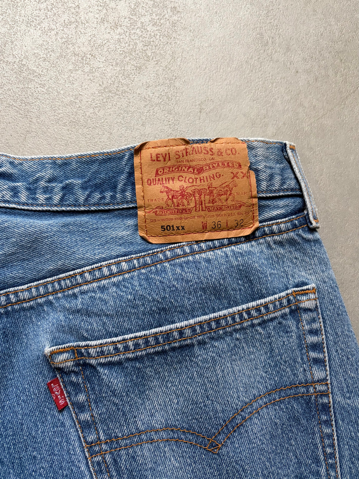 90's Levi's 501 denim pants "Made in USA"