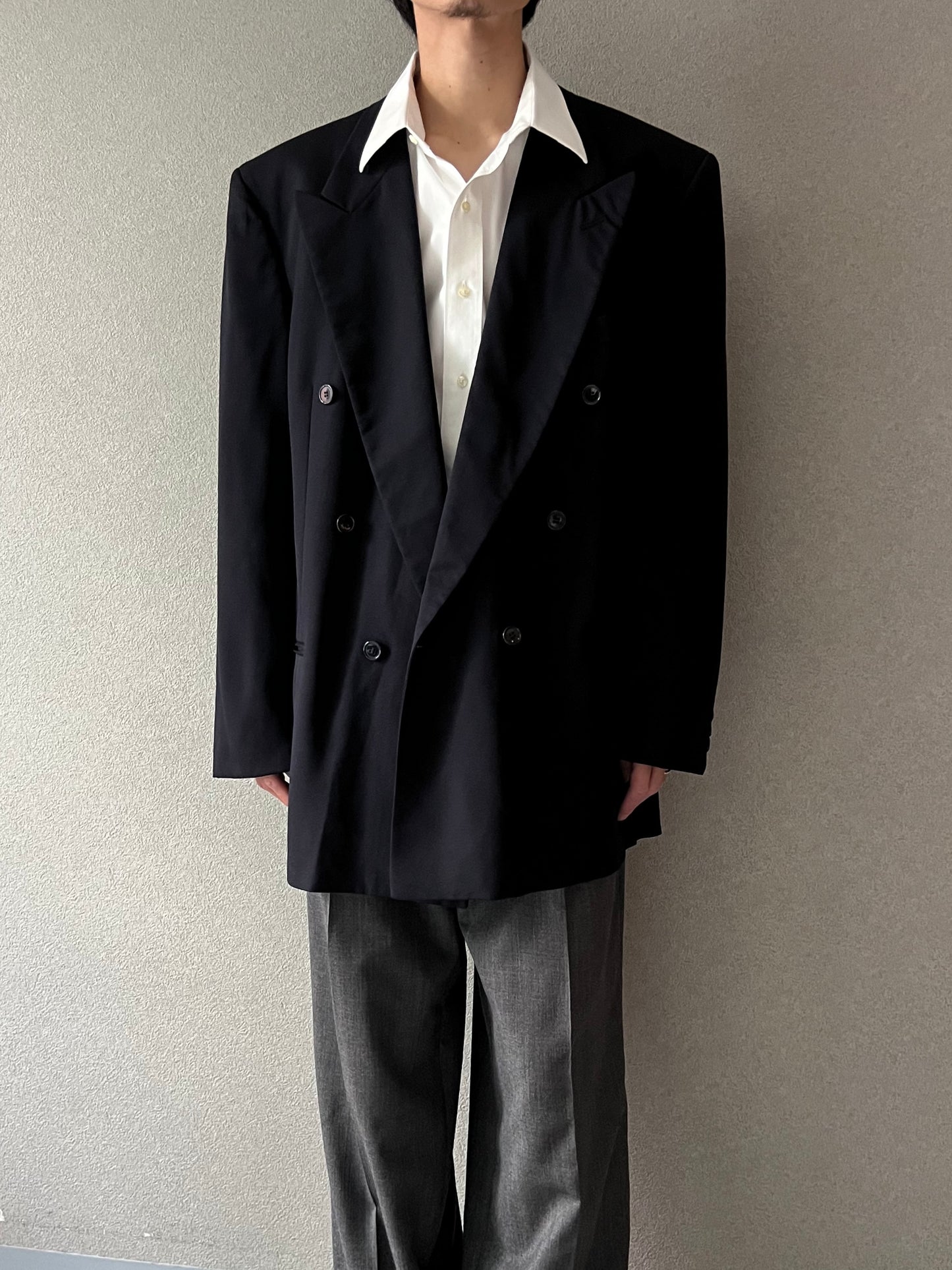 80's〜 BARNEYS NEWYORK x MANI tailored jacket "Made in ITALY"