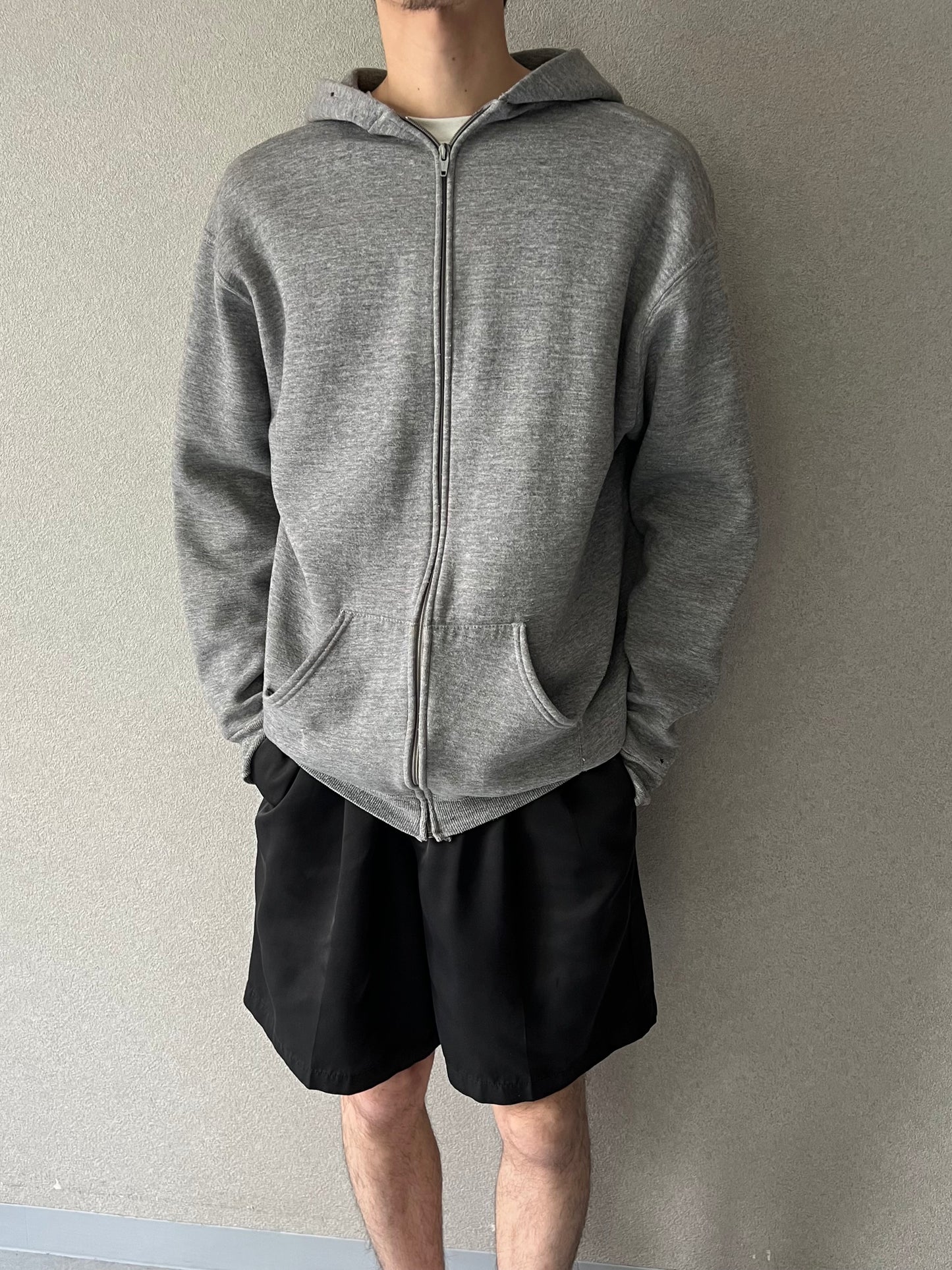 80's RUSSELL zip up sweat hoodie "Made in USA"
