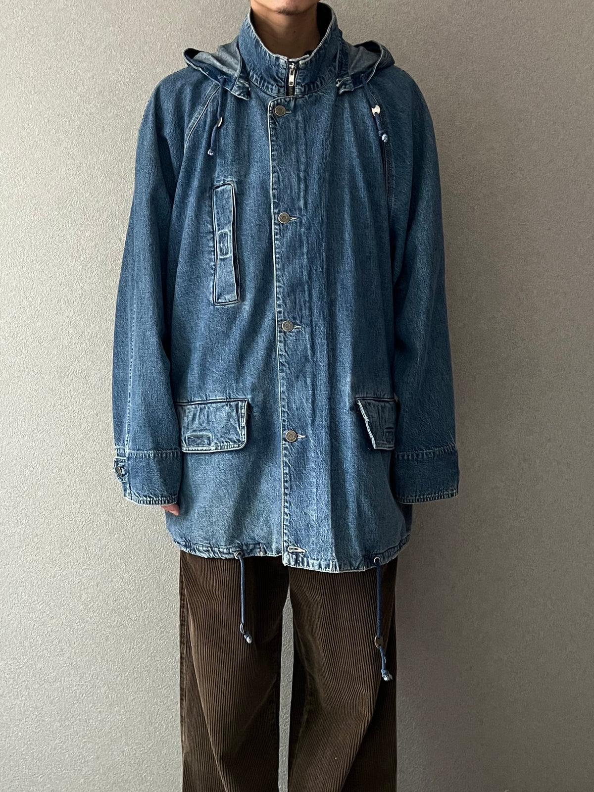 90's GAP denim hooded jacket