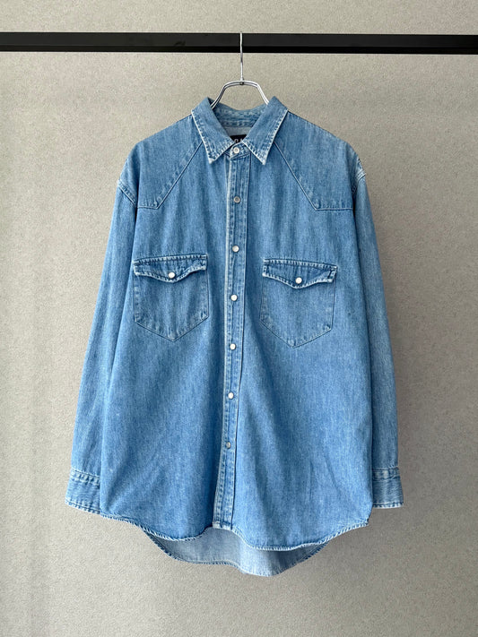 90's GAP denim western shirt