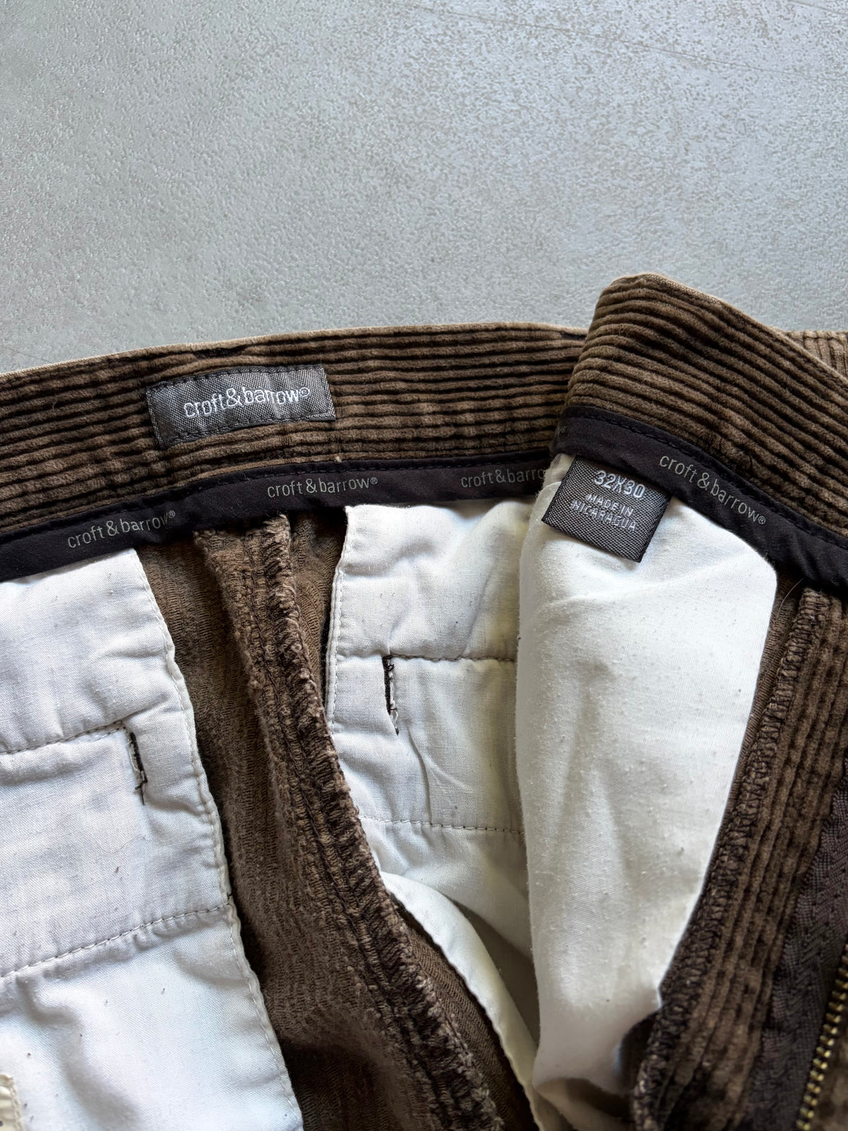 00's croft&barrow corduroy pants