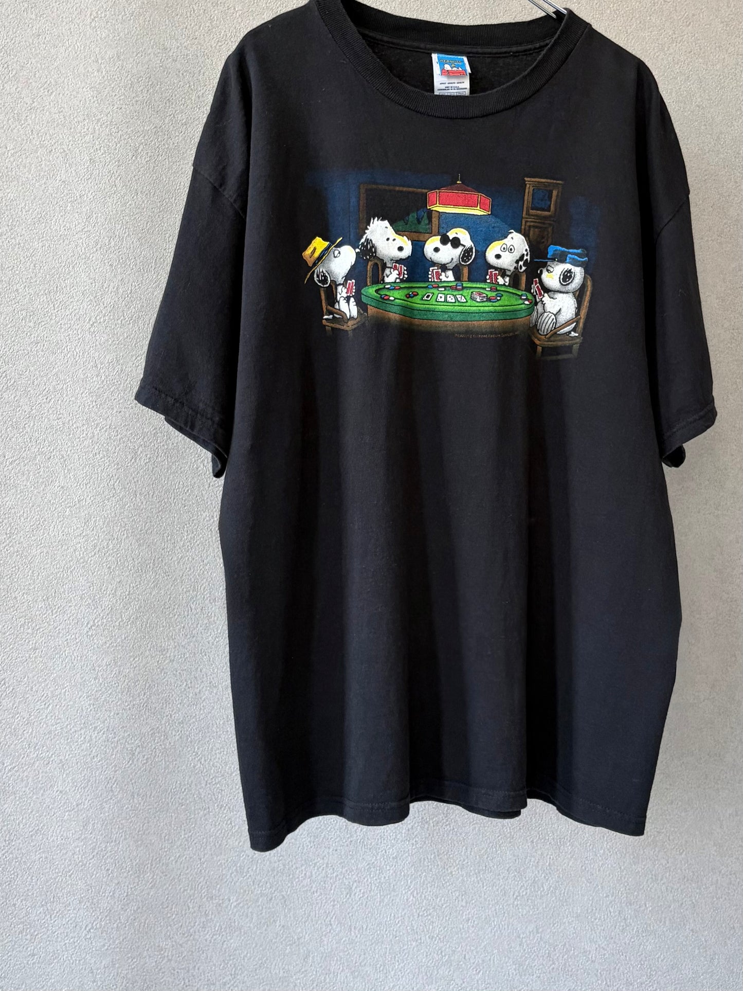 00's PEANUTS print t-shirt