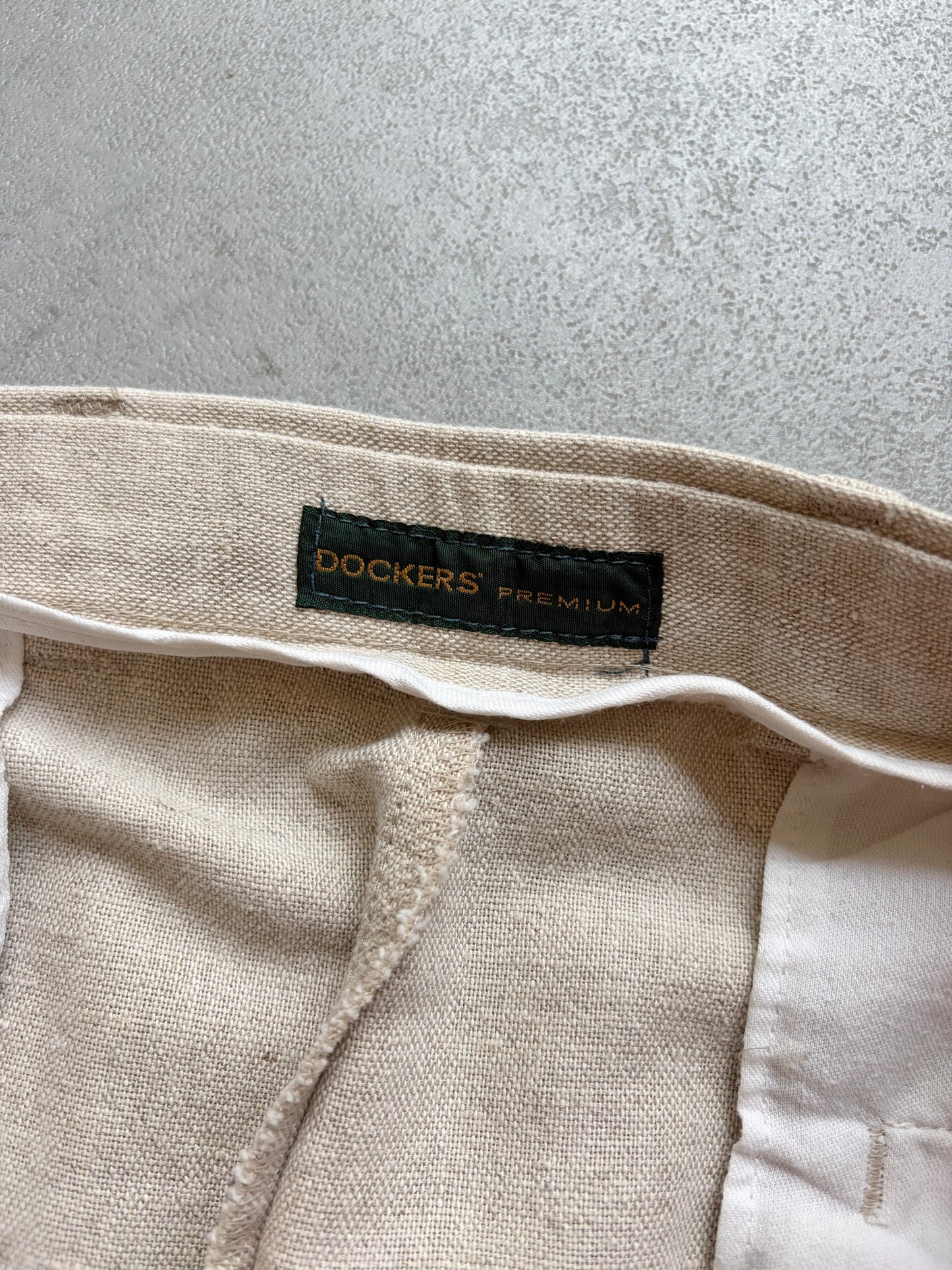 00's Dockers linen×cotton slacks