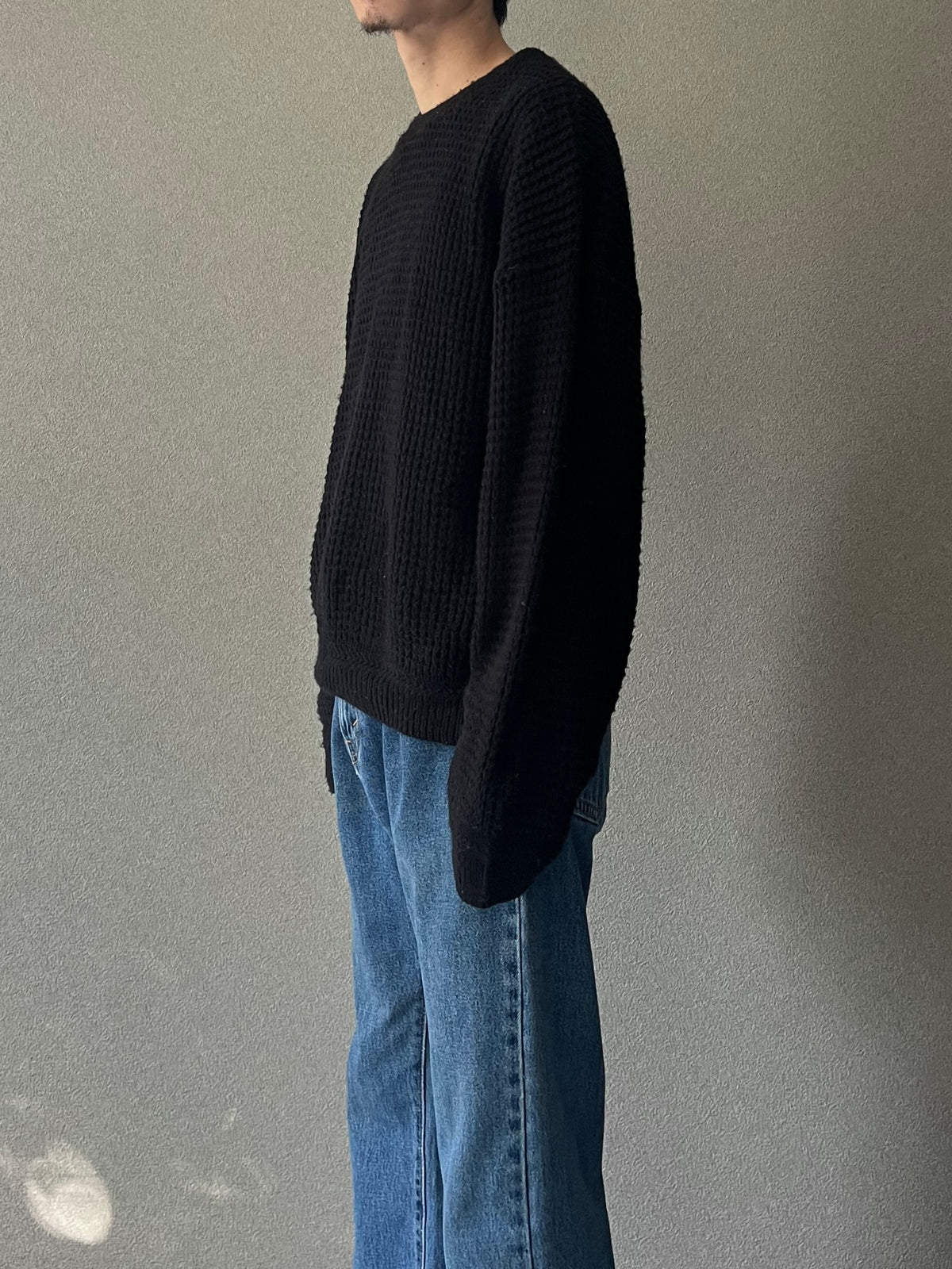 80's〜 DAVID TAYLOR acrylic knit sweater "Made in USA"